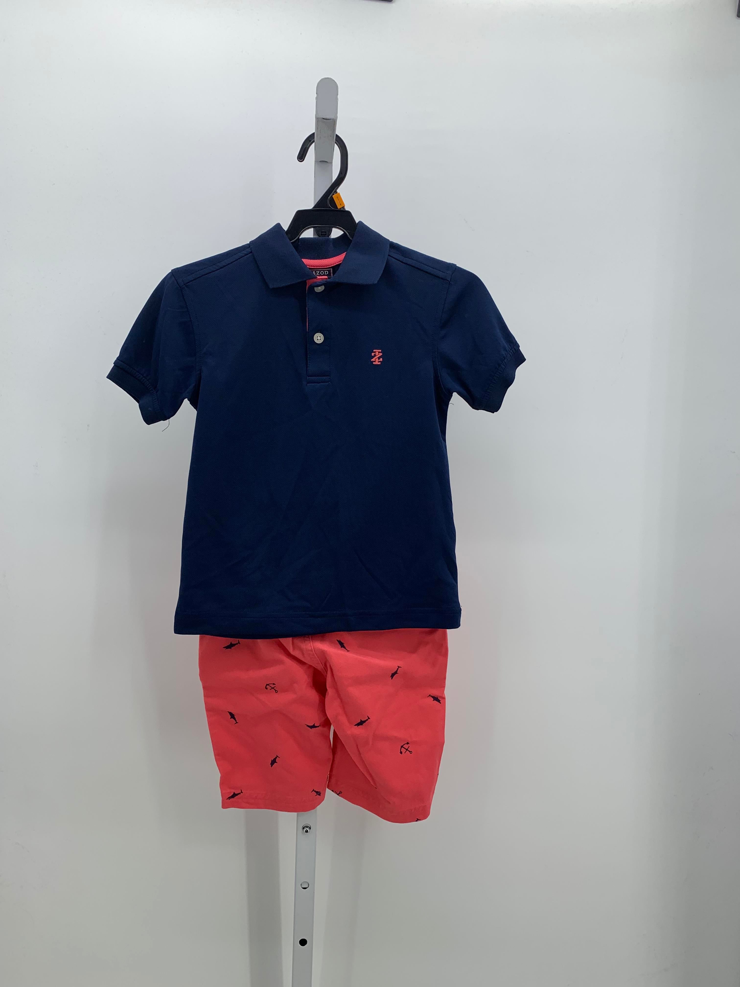POLO SHIRT PINK SHORTS