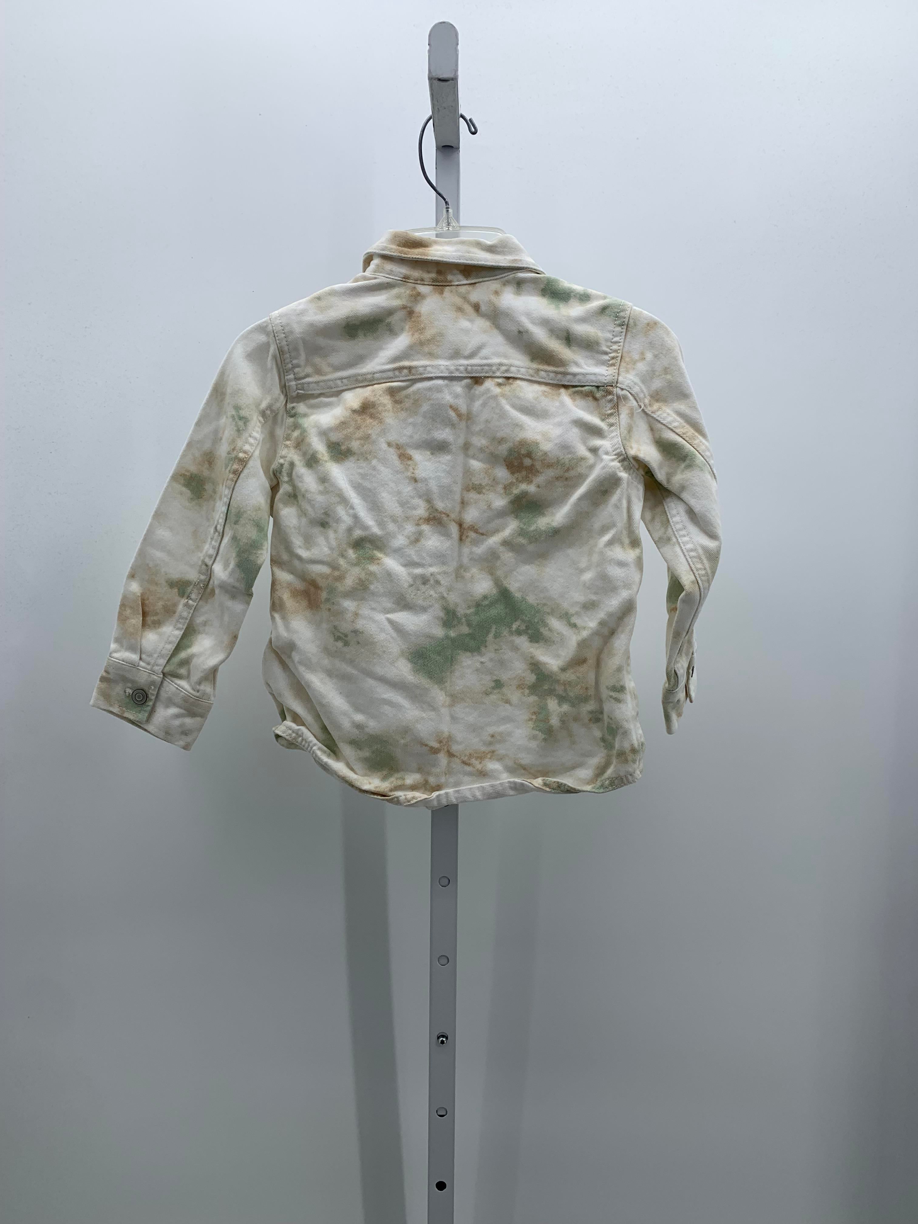 GREEN TIE DYE DENIM