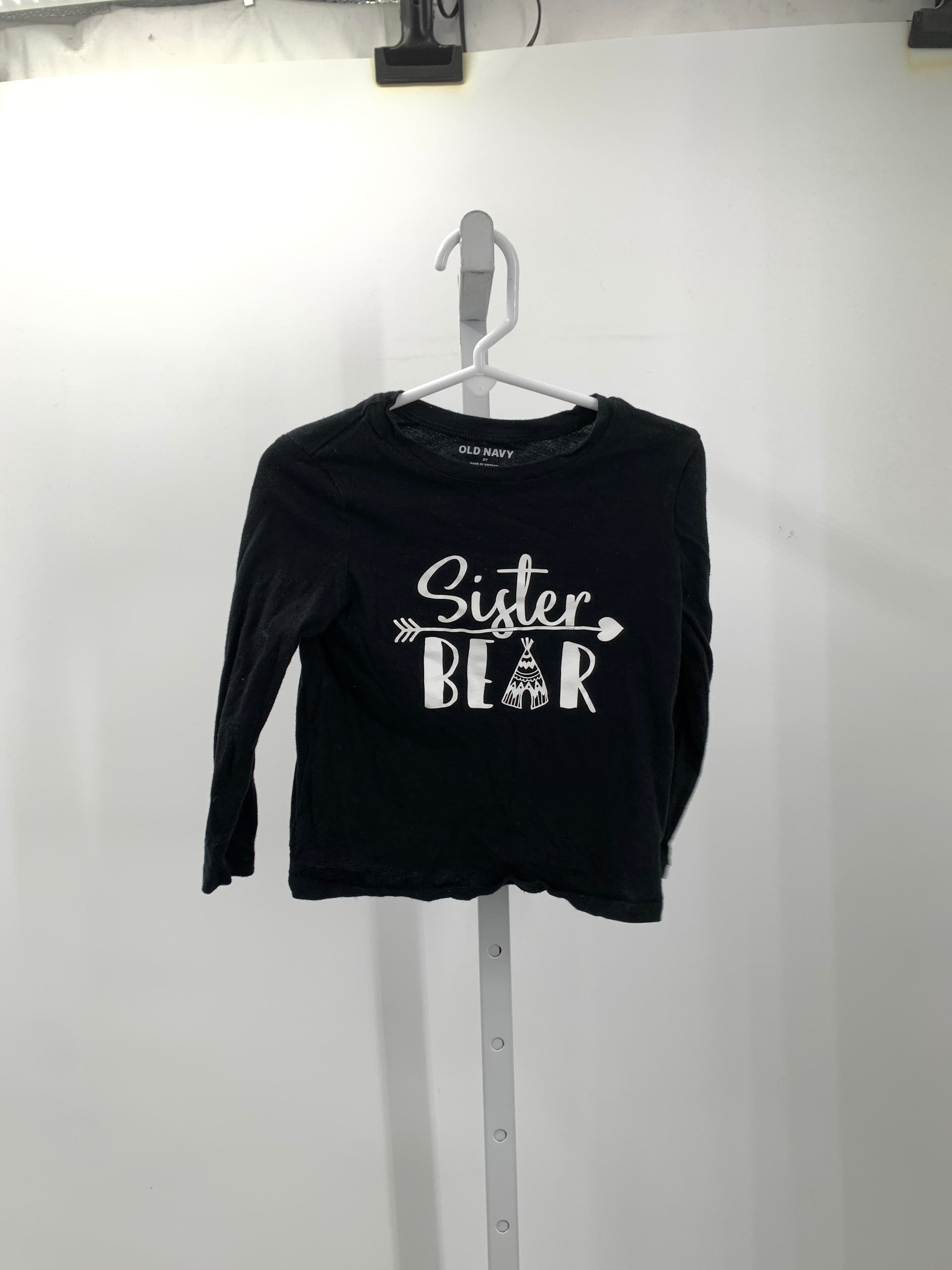 Old Navy Size 3T Girls Long Sleeve Shirt