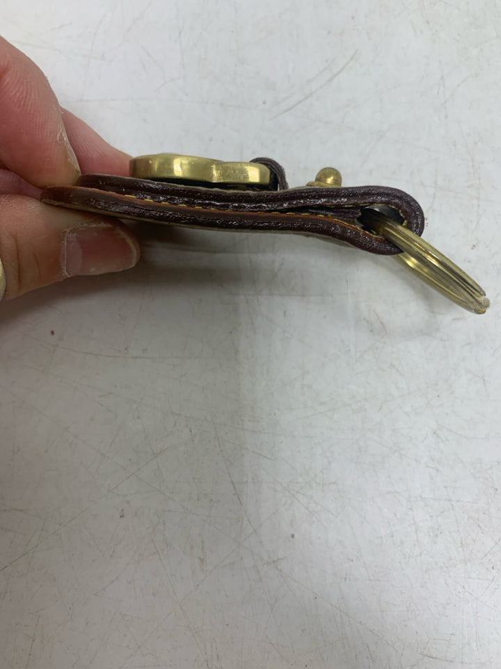 VTG Dooney & Bourke Leather Key Chain