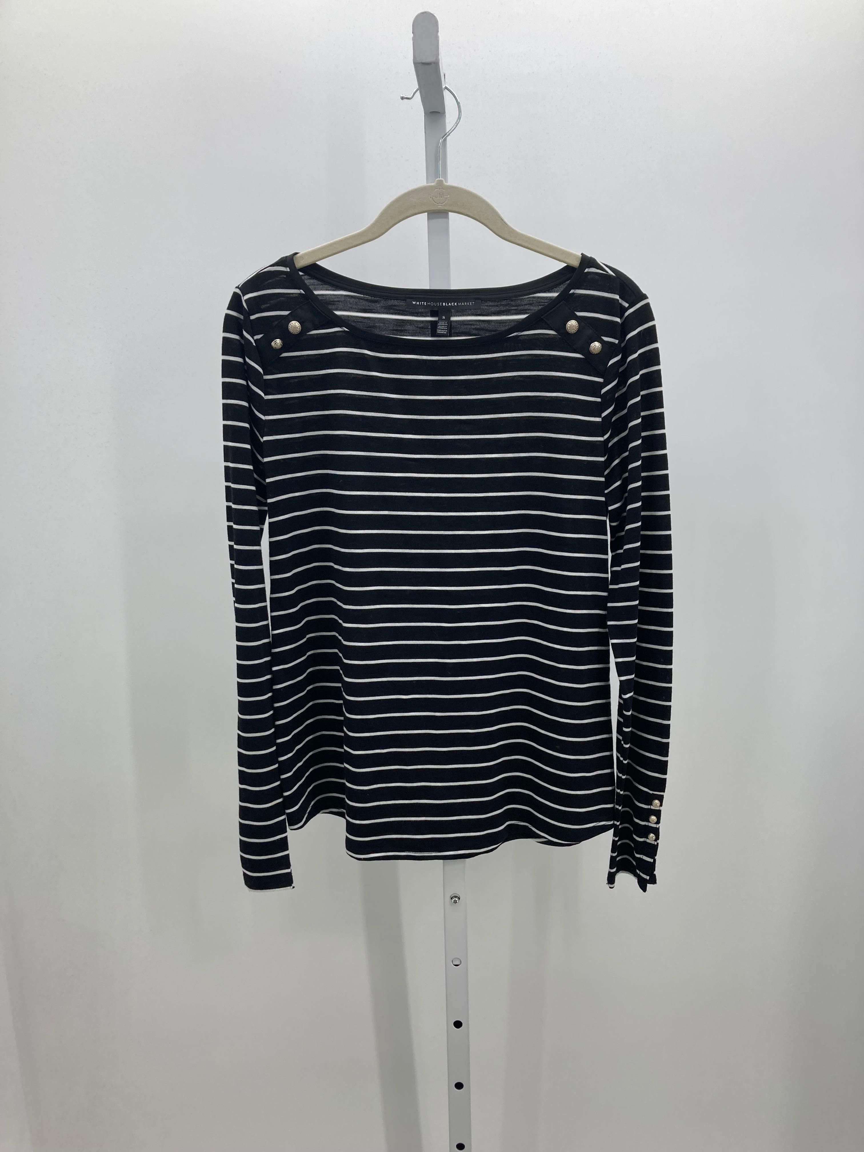 White House Black Size Small Misses Long Sleeve Shirt