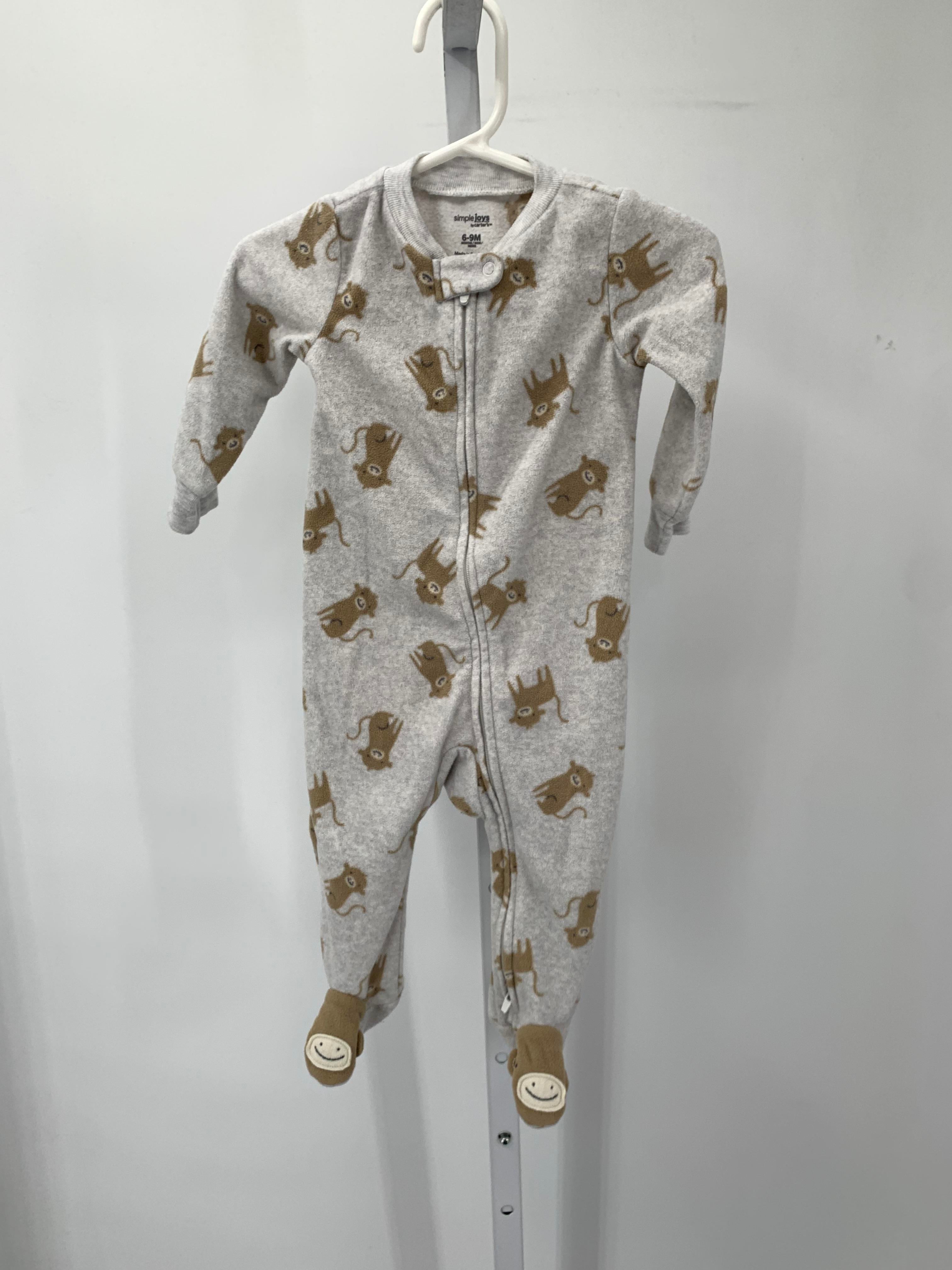MONKEYS FLEECE ZIP