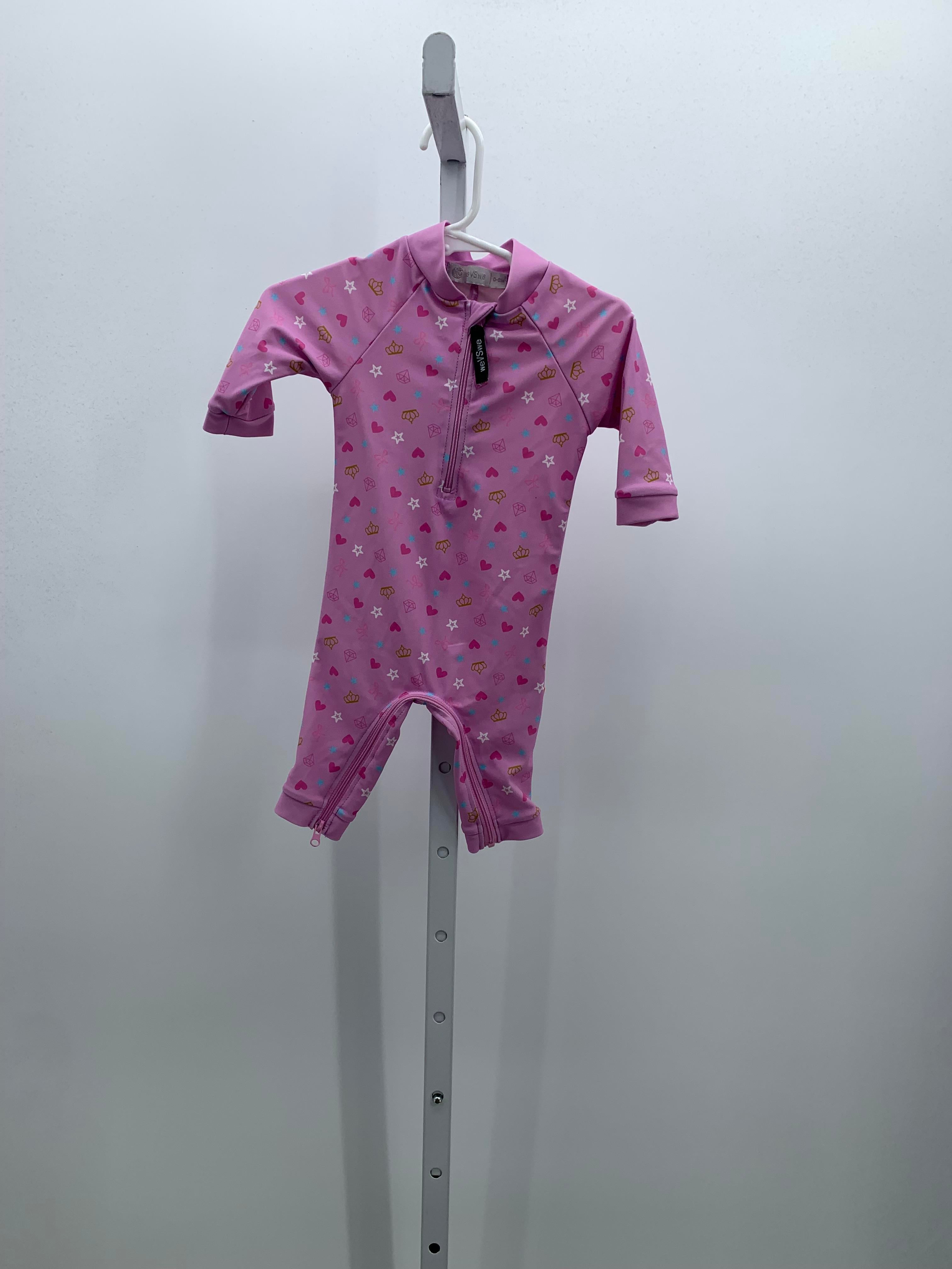 Size 0-6 Months Girls Swim Suit