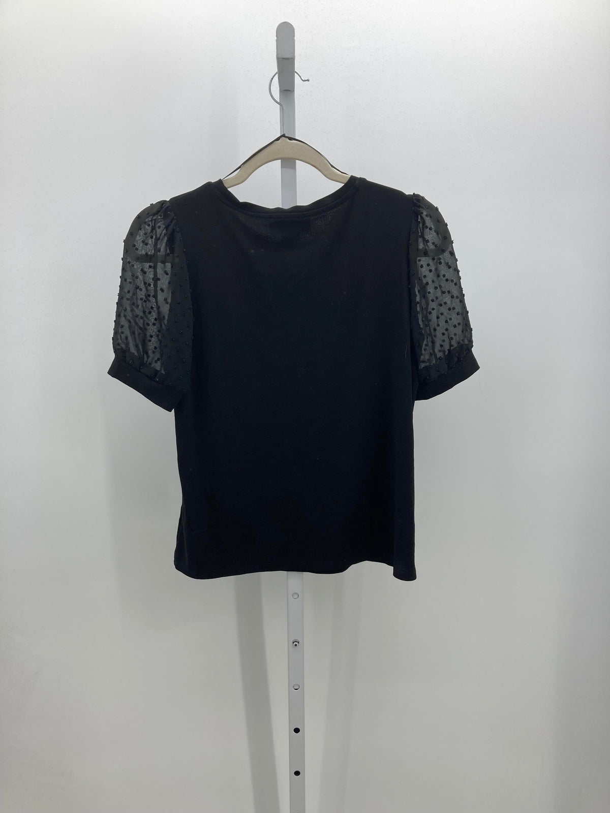 CeCe Size Small Misses Short Sleeve Shirt