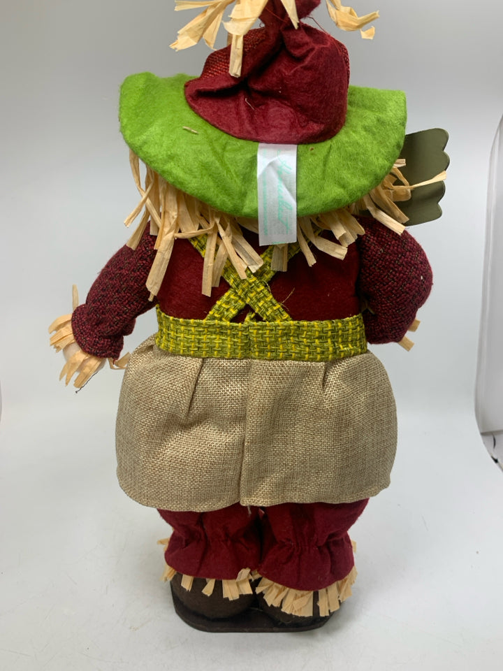 PLUSH SCARECROW GIRL AUTUMN GREETINGS.