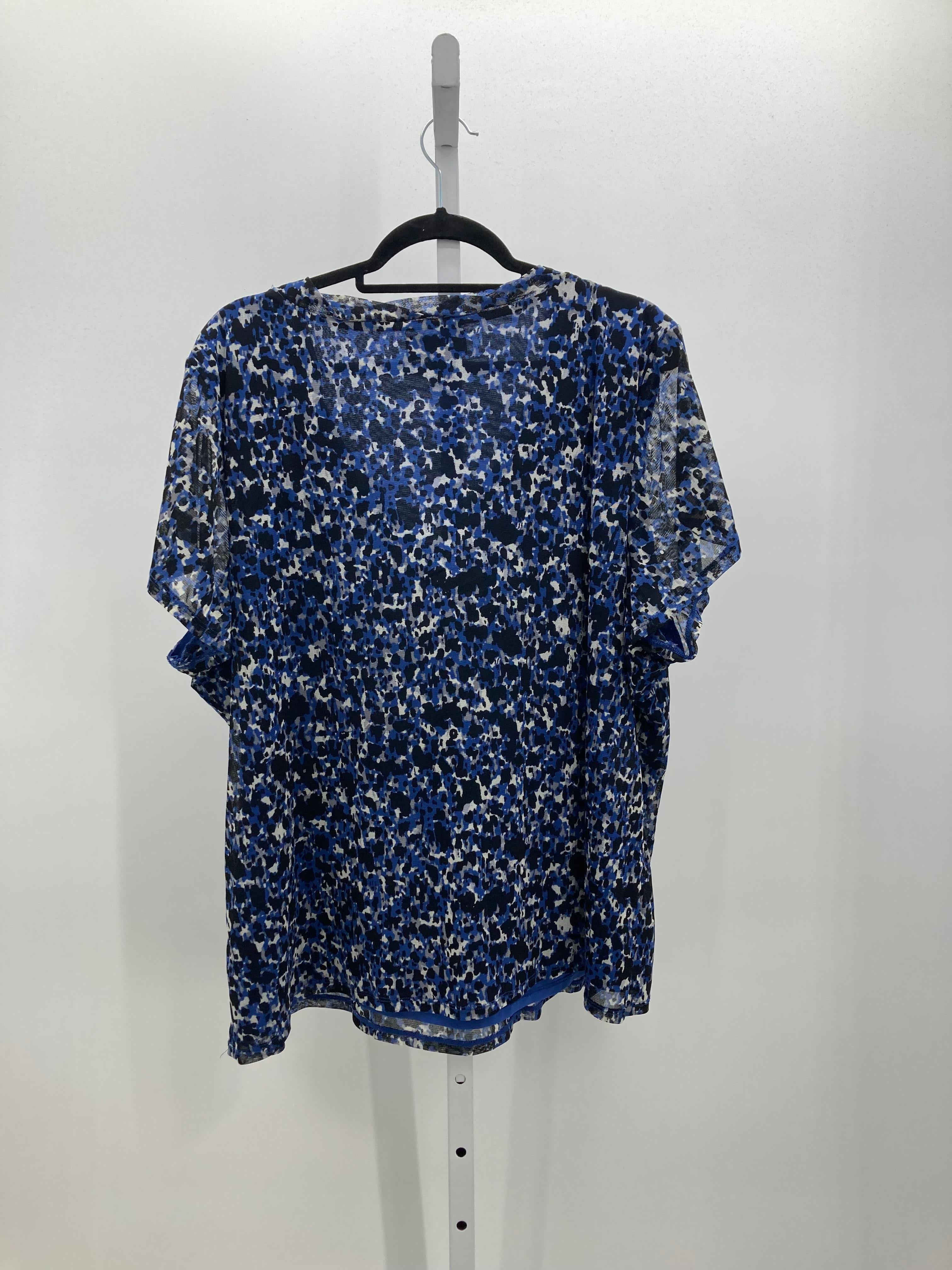 Dana Buchman Size 3X Womens Short Sleeve Shirt