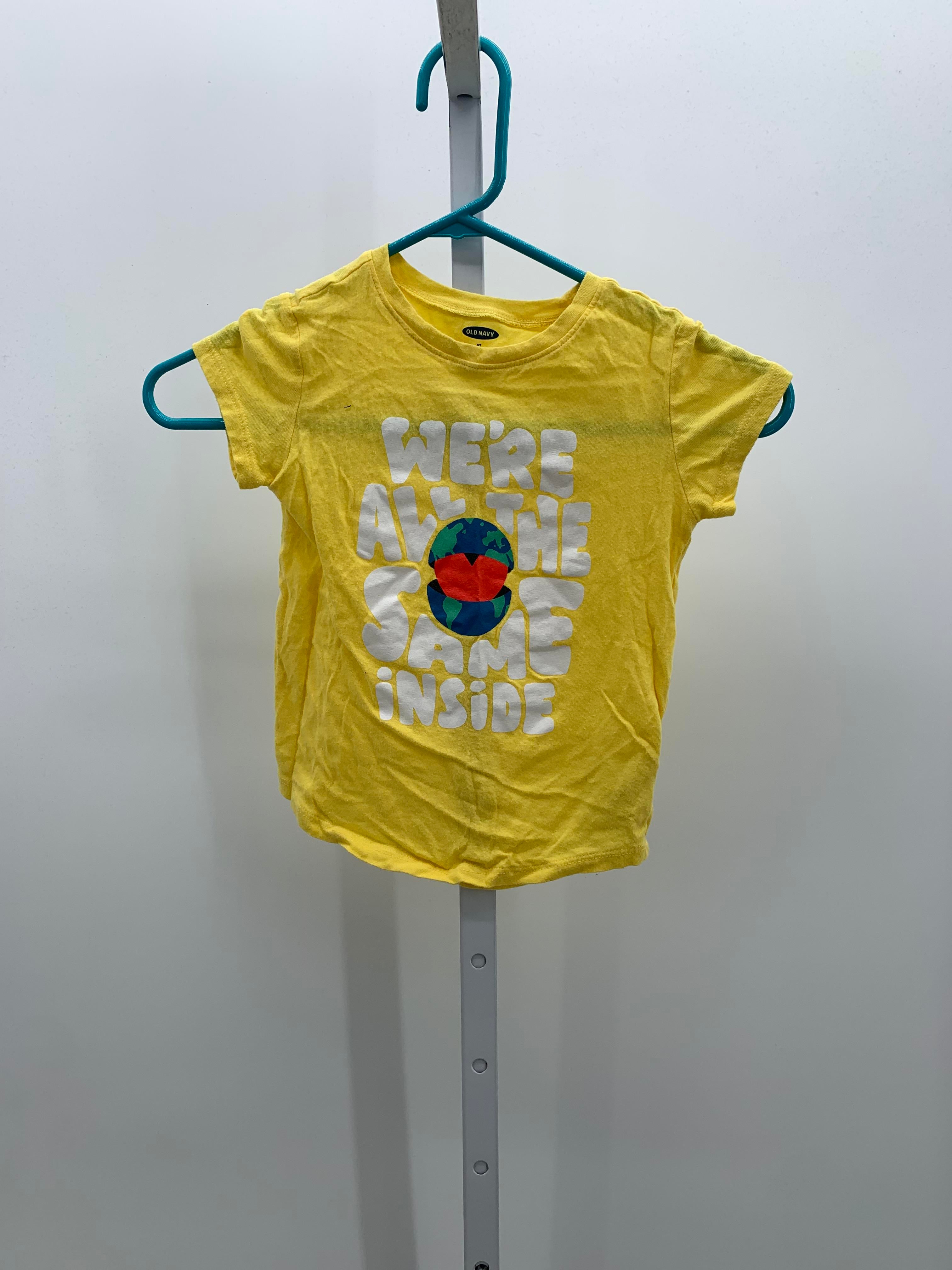 Old Navy Size 5T Girls Short Sleeve Shirt