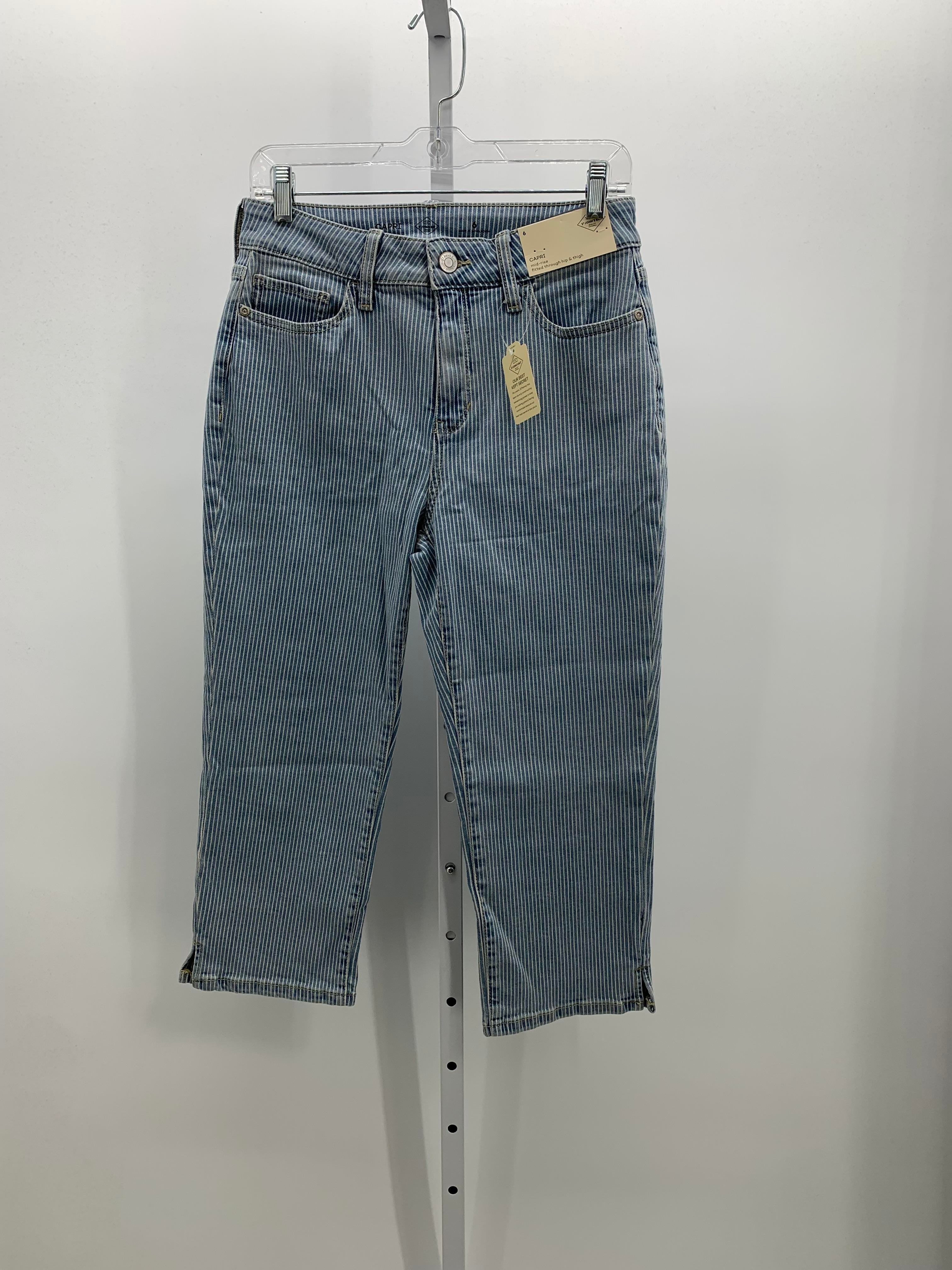 St. Johns Bay Size 6 Misses Capri Pants