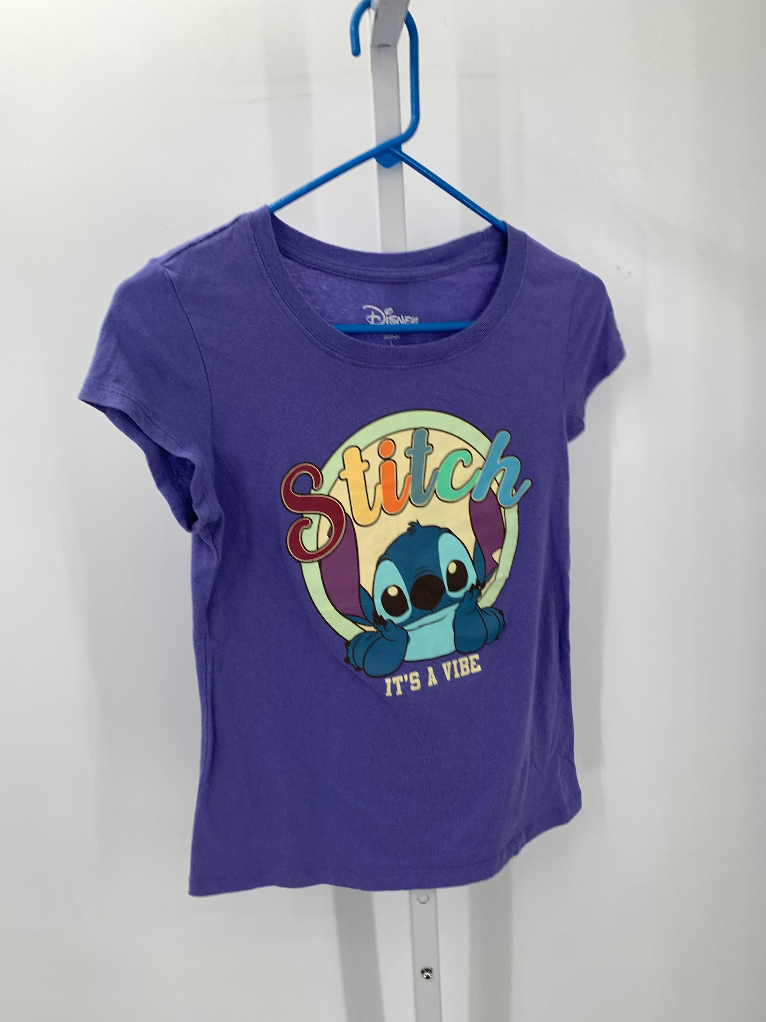 Disney Size 10-12 Girls Short Sleeve Shirt
