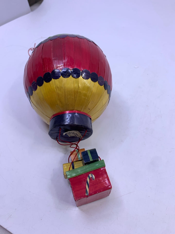 DECORATIVE HOT AIR BALLON.
