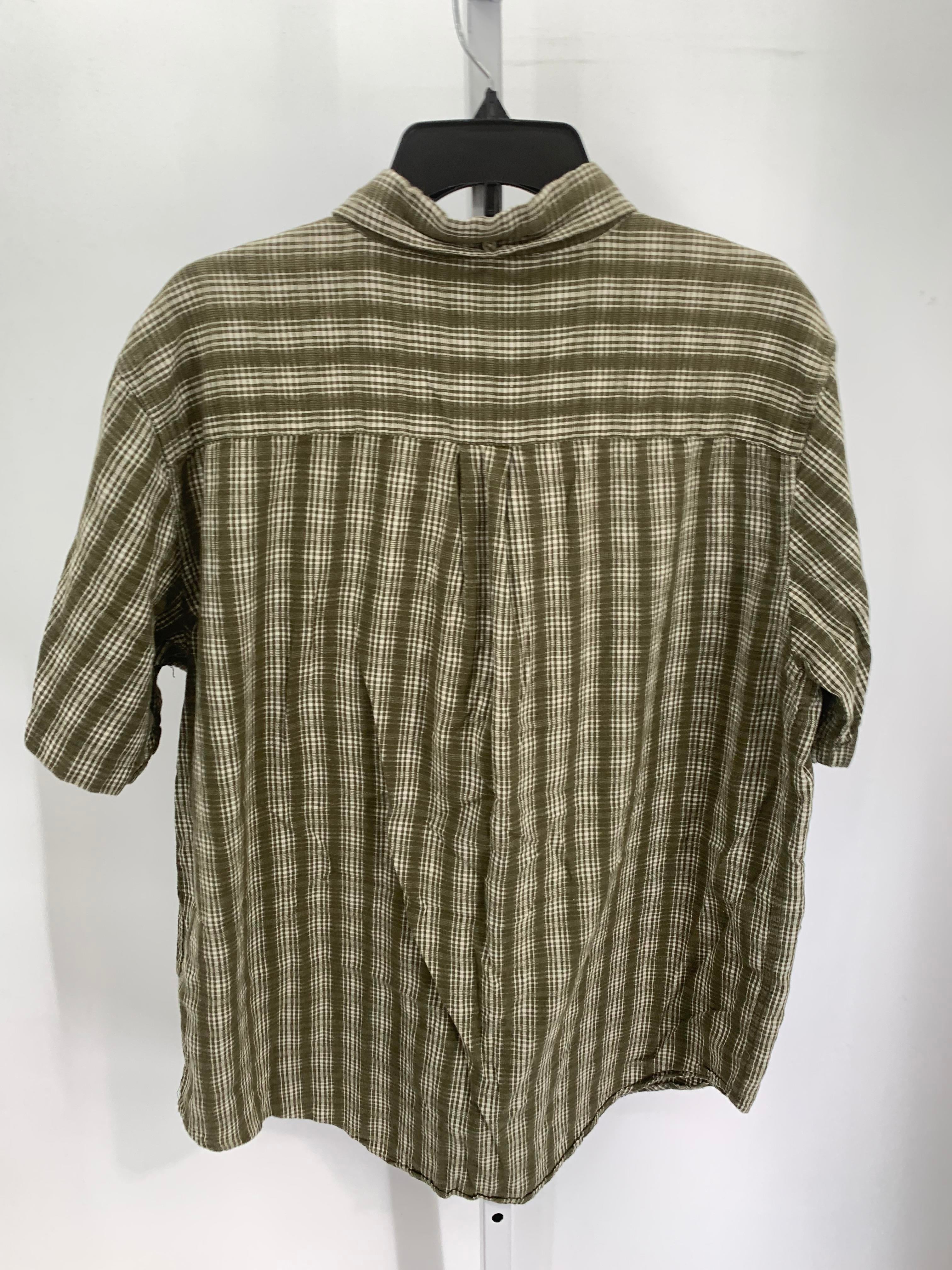 PLAID BTN DOWN