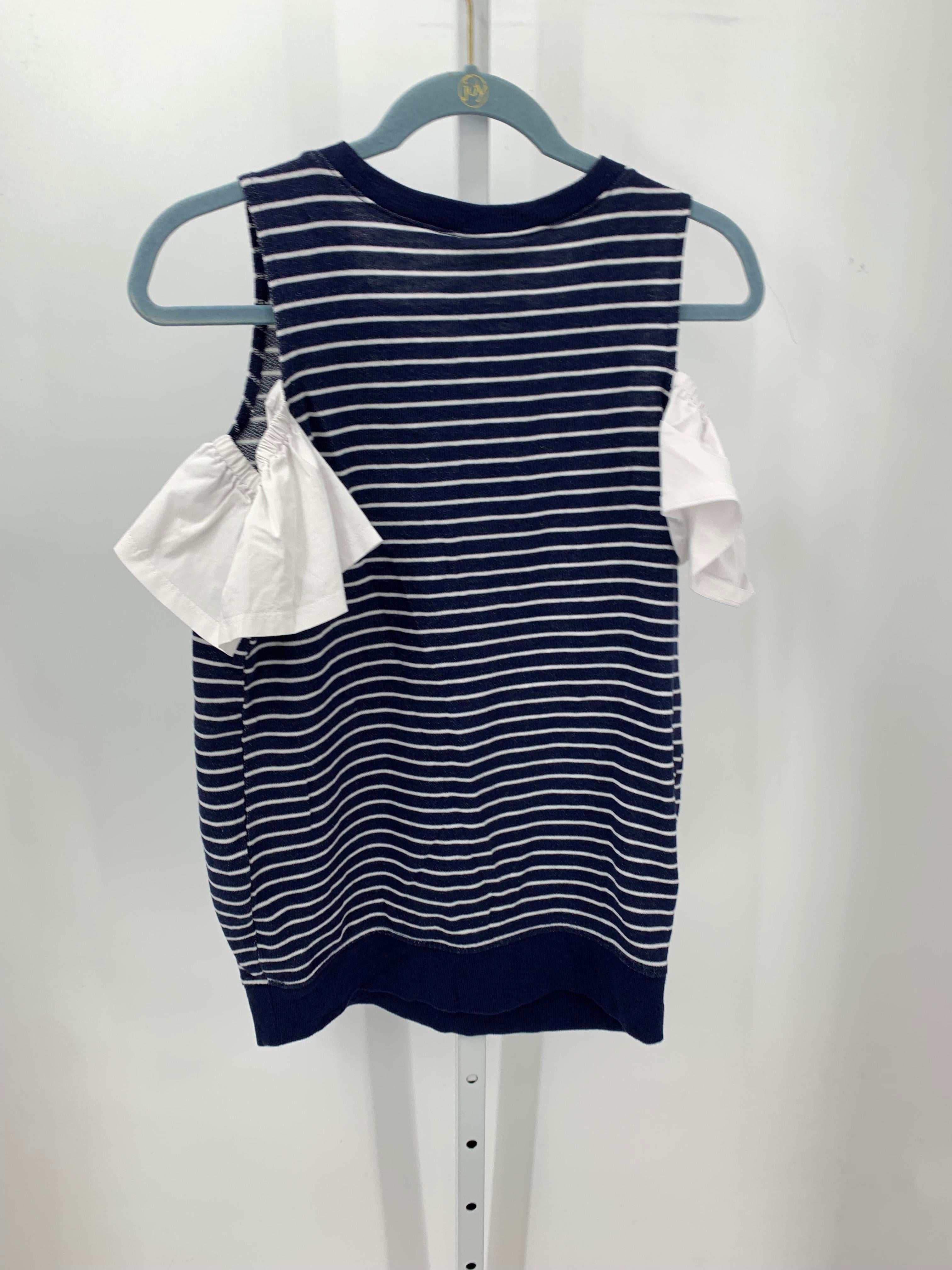 Motherhood Navy Size Small Maternity Short Sleeve Shirt