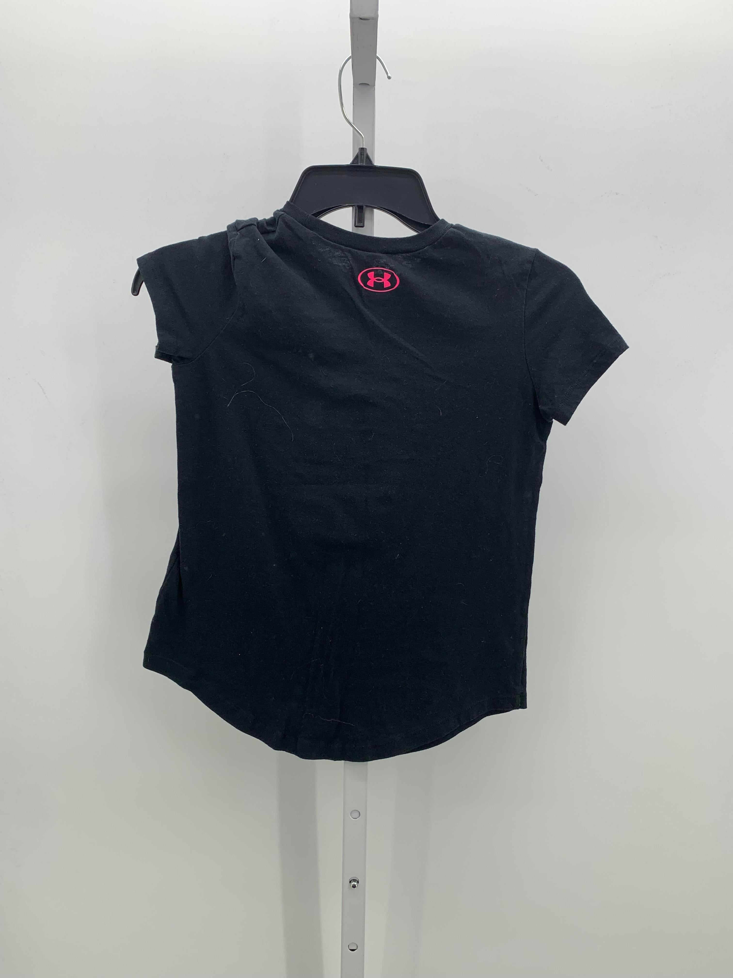 Under Armour Size 10-12 Girls Short Sleeve Shirt