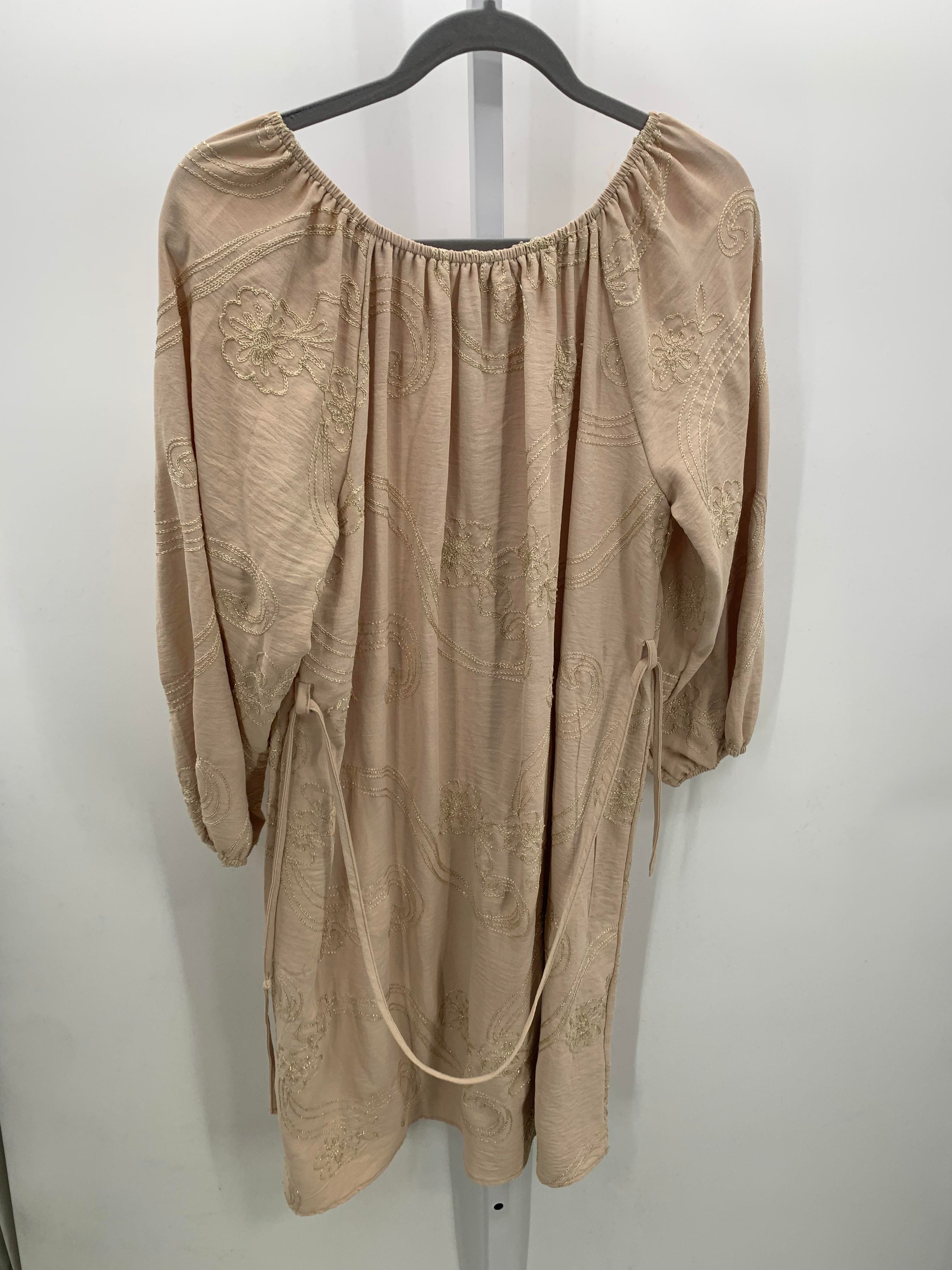 Size Large Misses Long Sleeve Dress