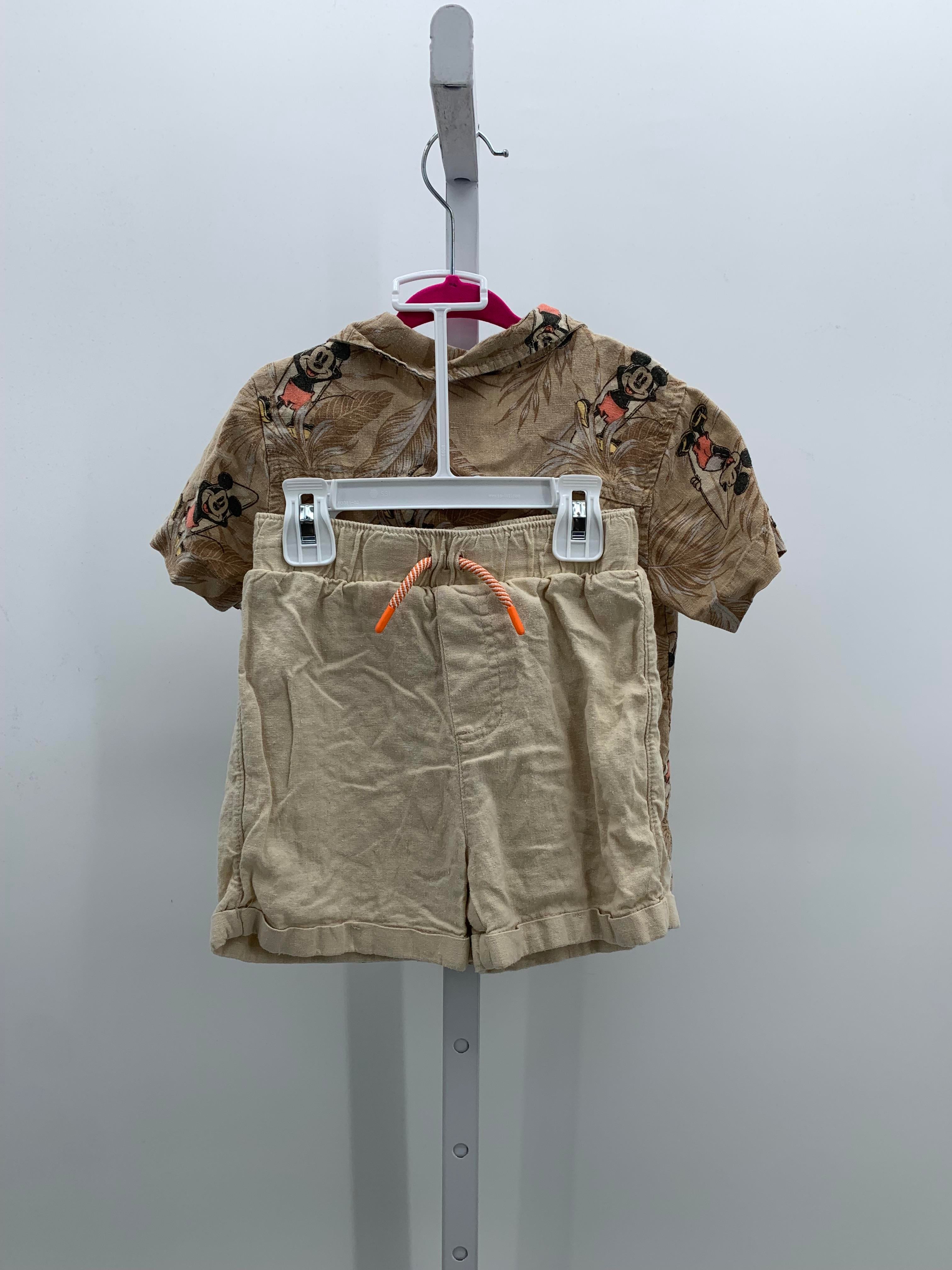 SURFING MICKEY SHIRT AND SHORTS