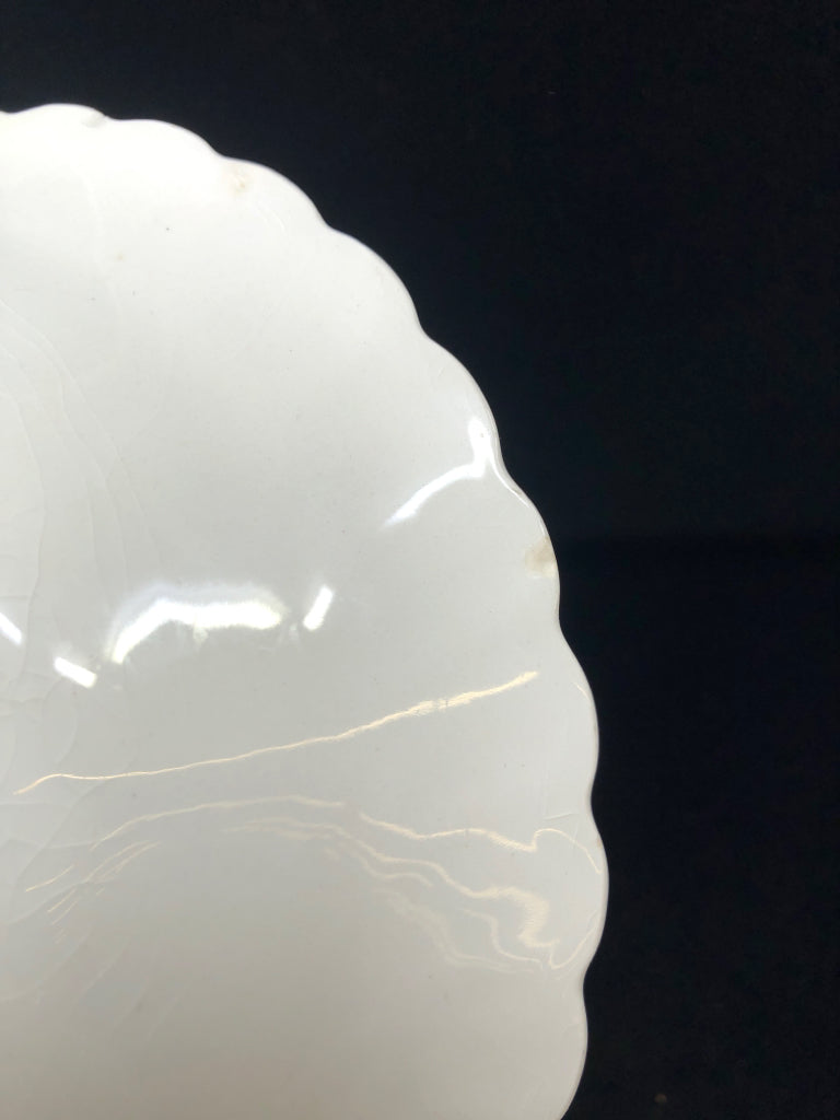 VTG BLUE FLORAL & WAVY EDGES MYOTT "FORGET ME NOT".