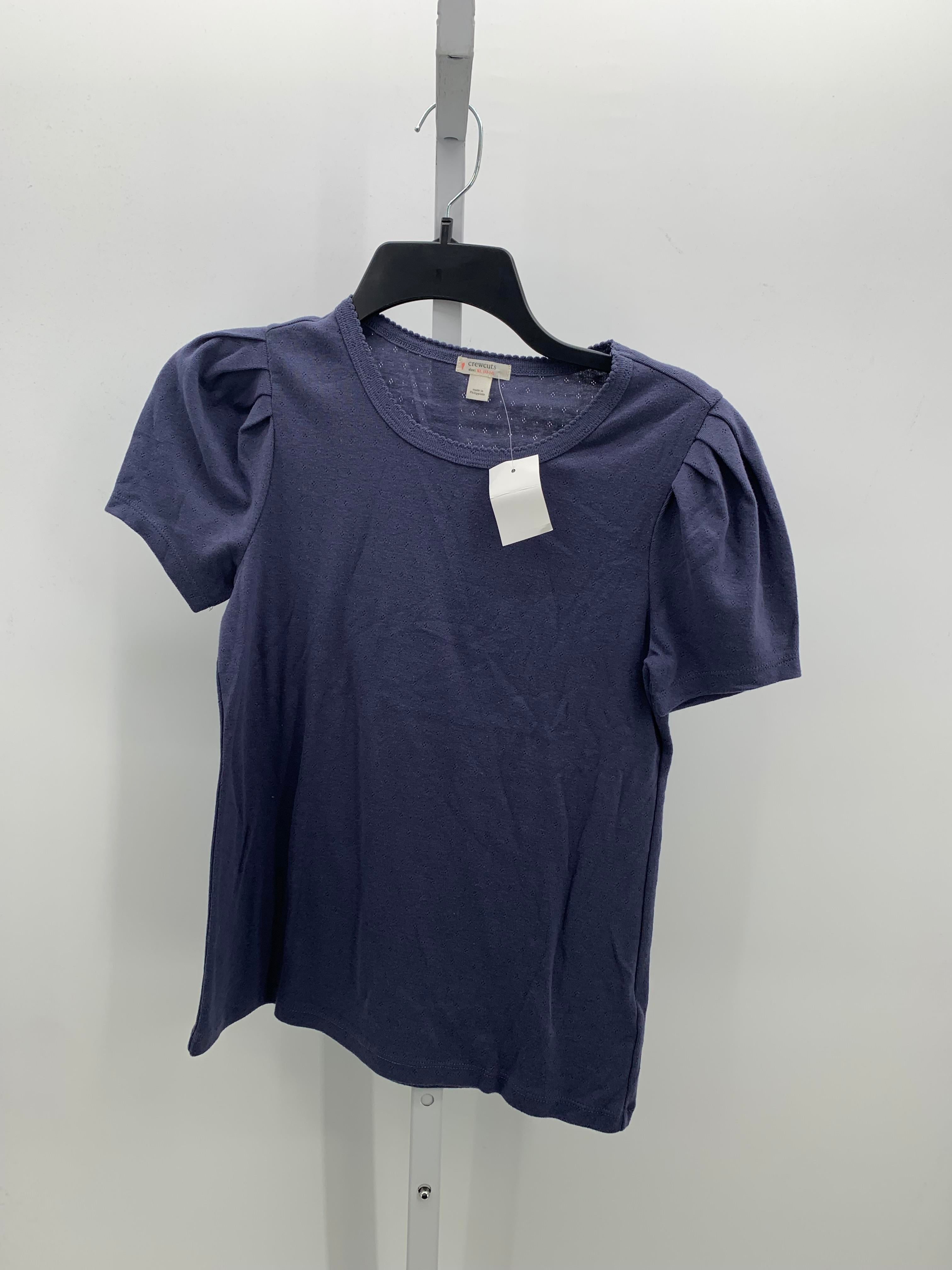 crewcuts Size 12-14 Girls Short Sleeve Shirt
