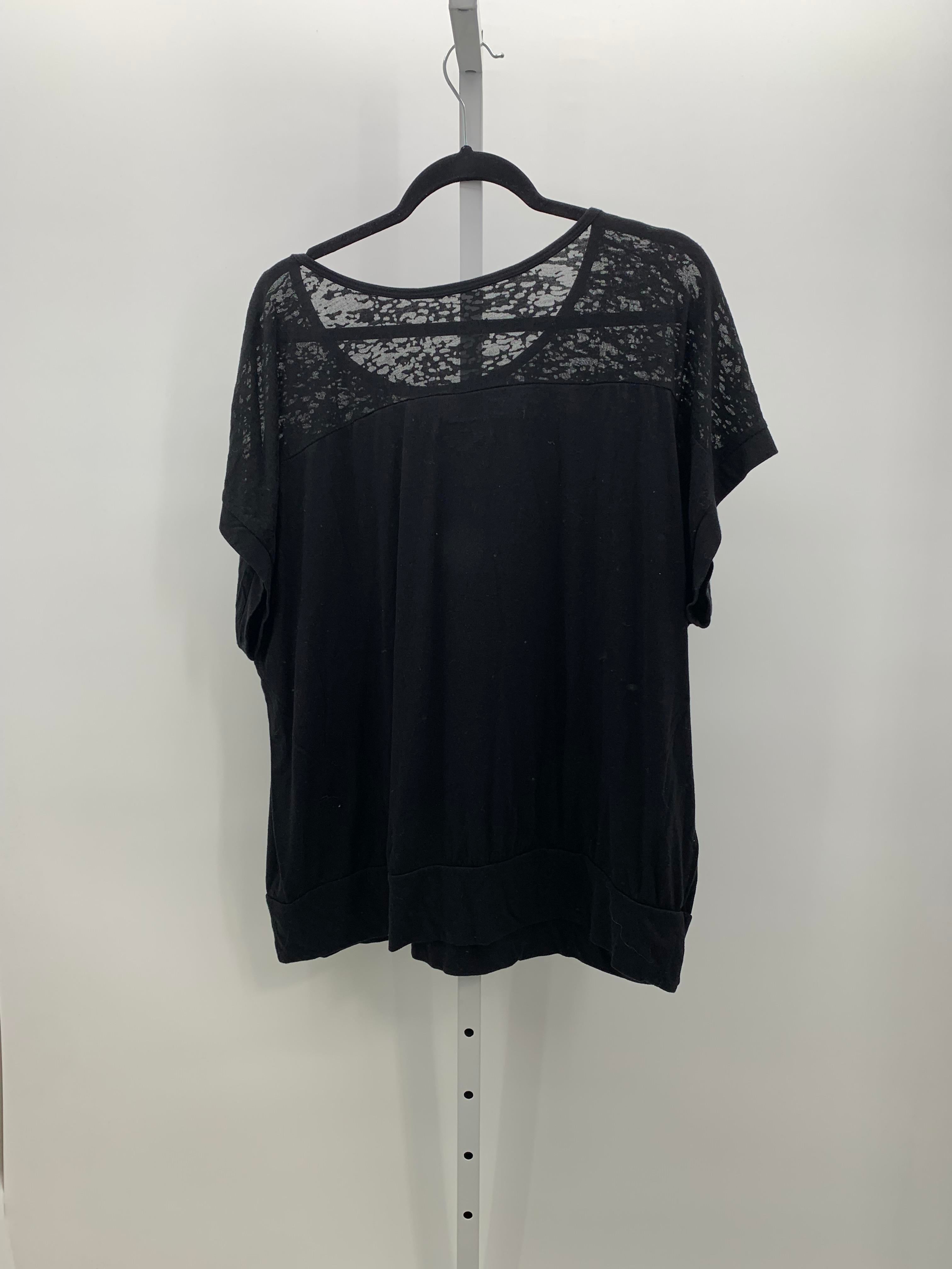 Lane Bryant Size 22/24 W Womens Short Sleeve Shirt