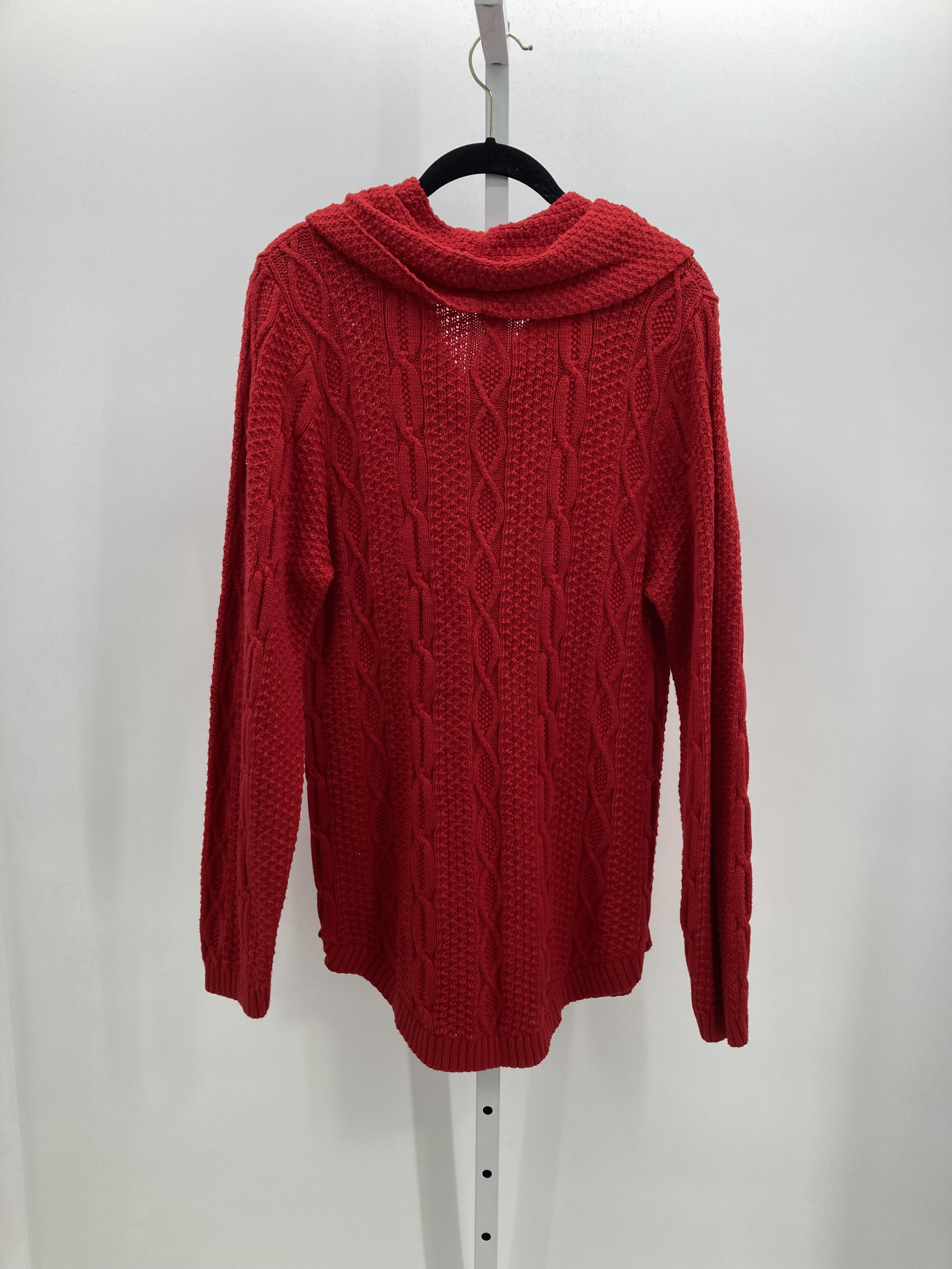 Jeanne Pierre Size Large Misses Long Slv Sweater