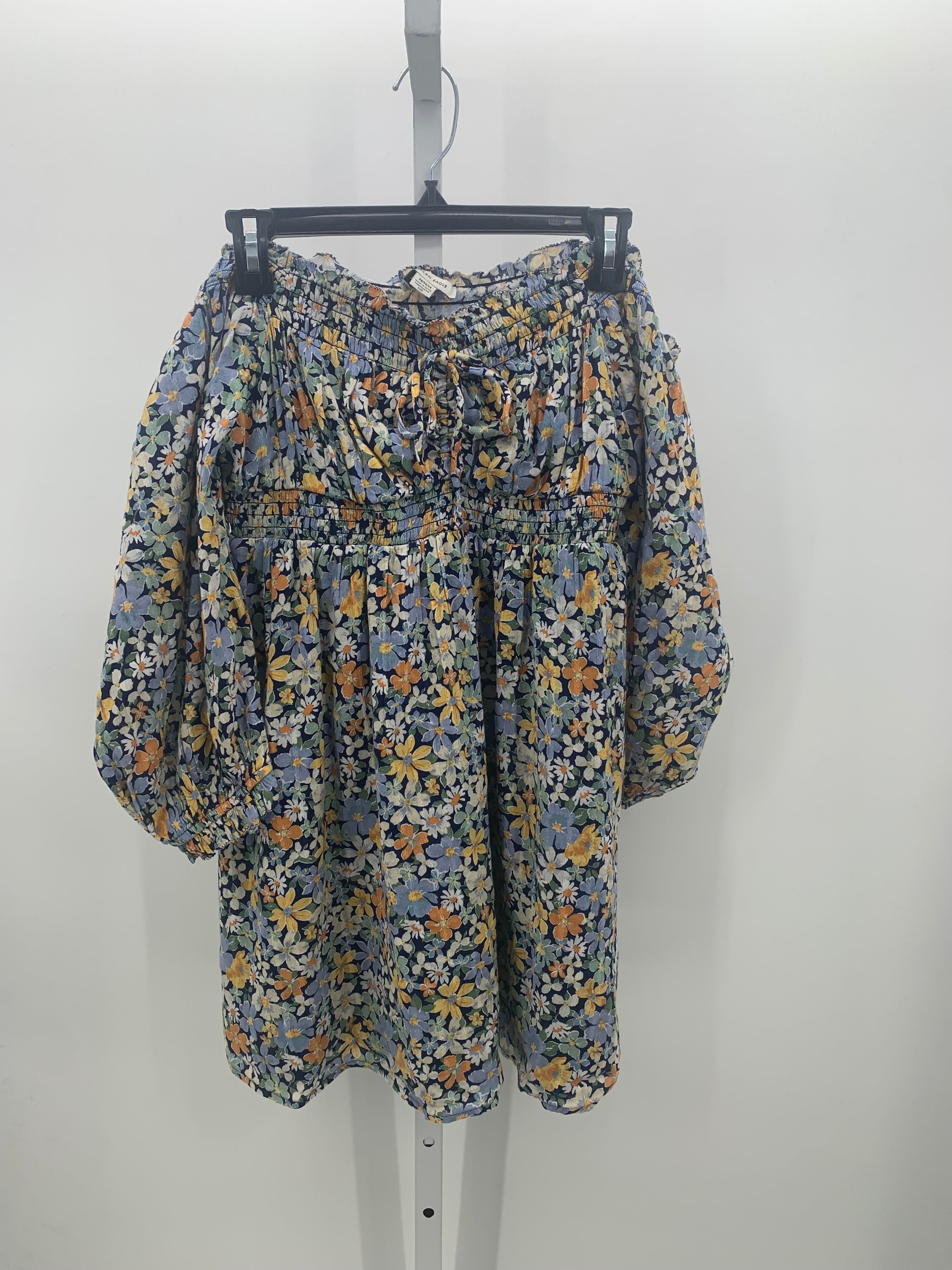 American Eagle Size Medium Juniors Long Sleeve Dress