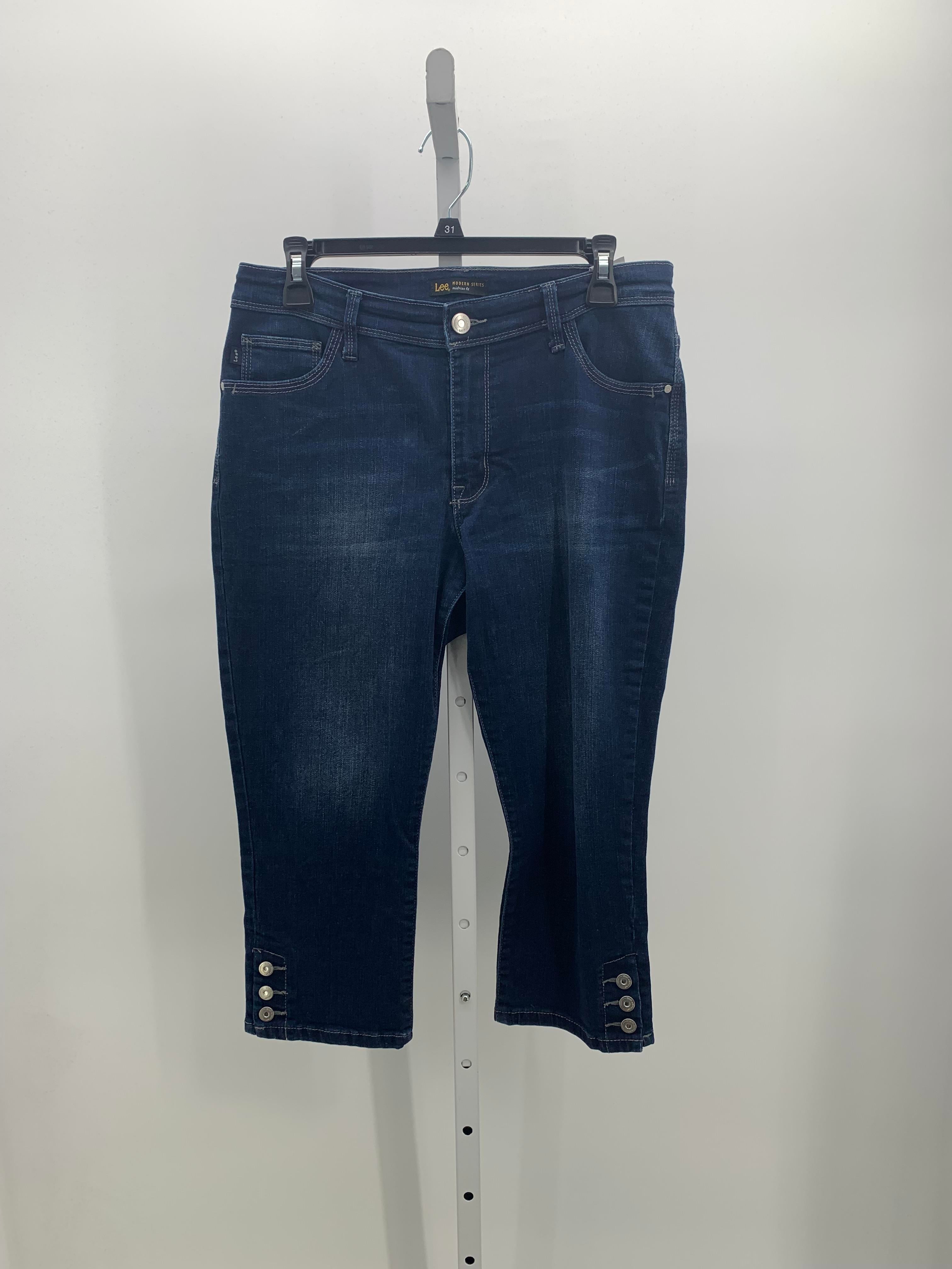 Lee Size 12 Petite Petite Capri Pants