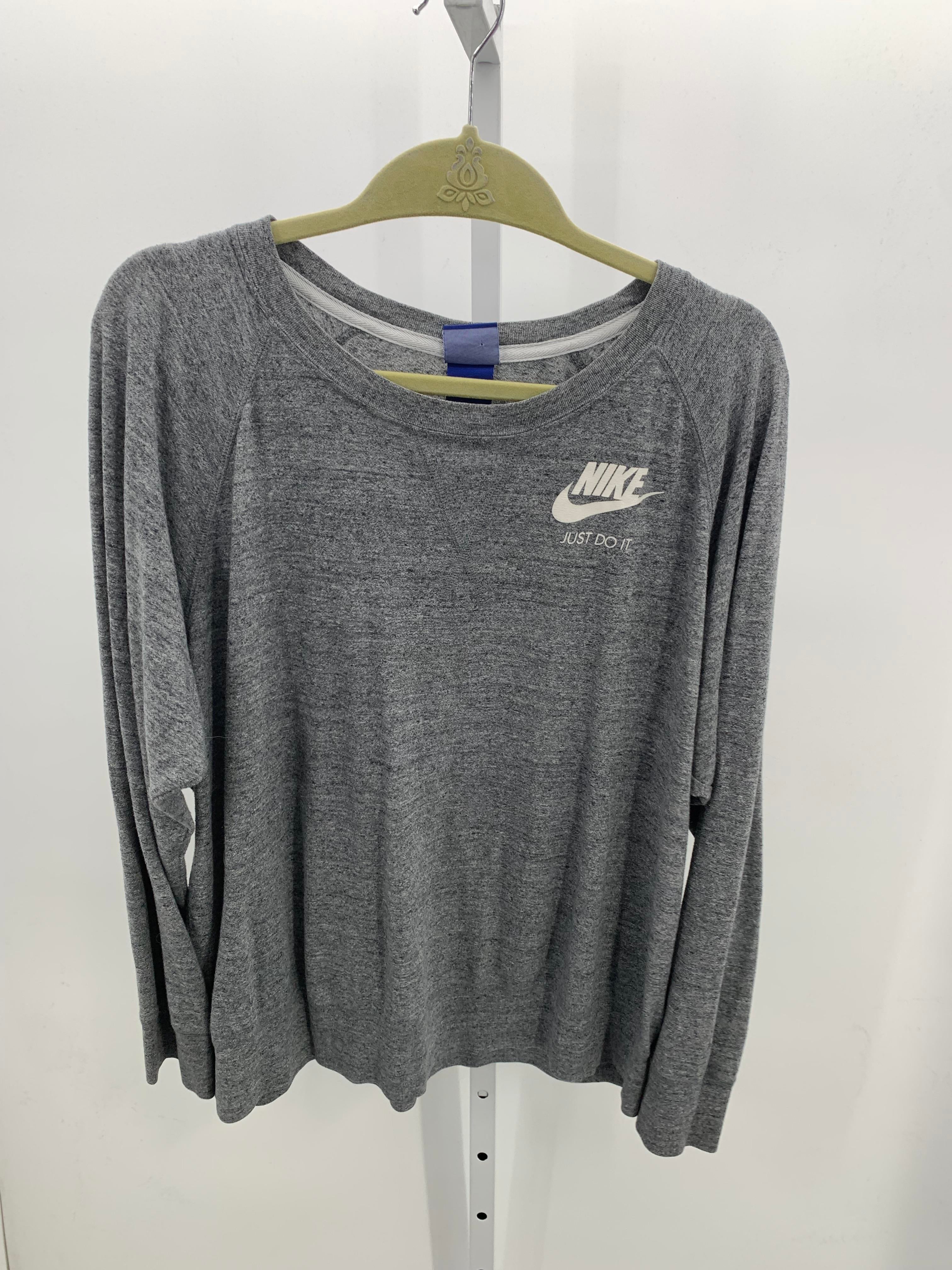 Nike Size 1X Womens Long Sleeve Shirt
