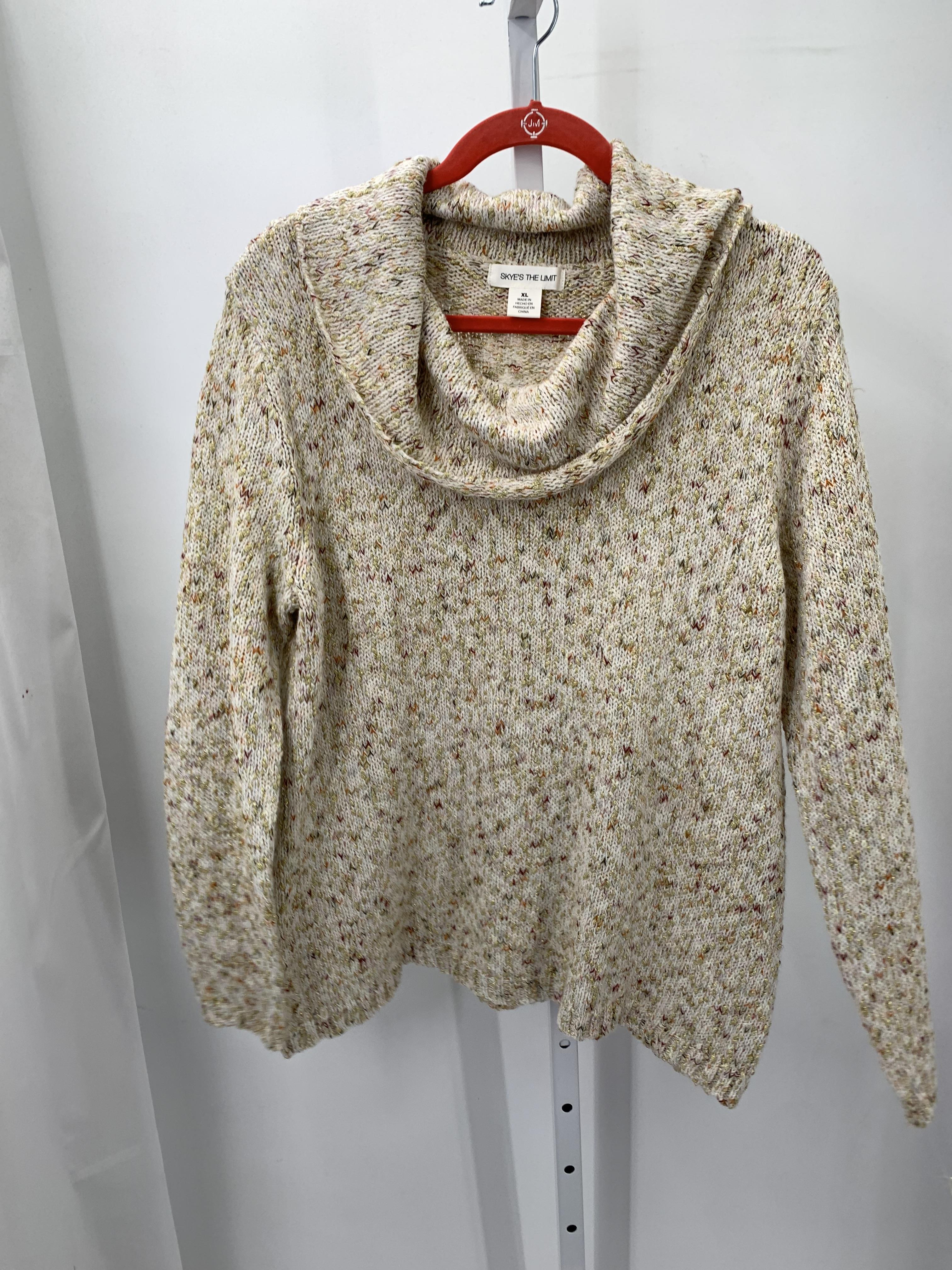 Size Extra Large Misses Long Slv Sweater