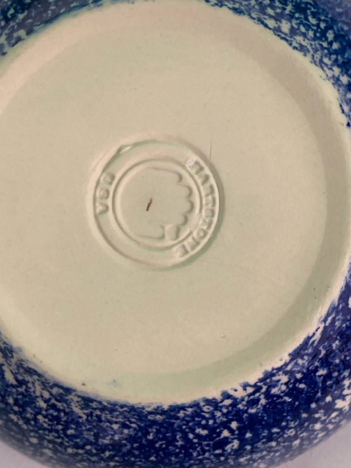 6 PC HARTSTONE POTTERY STARRY SKY SET.
