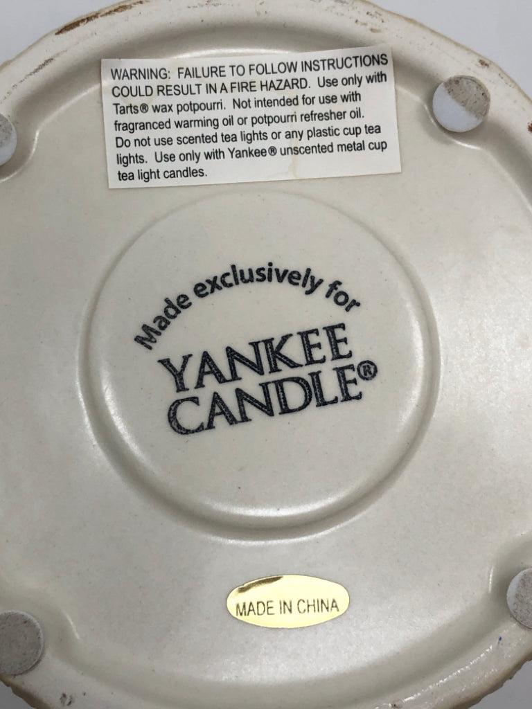 SAND CASTLE TEA LIGHT WAX WARMER.