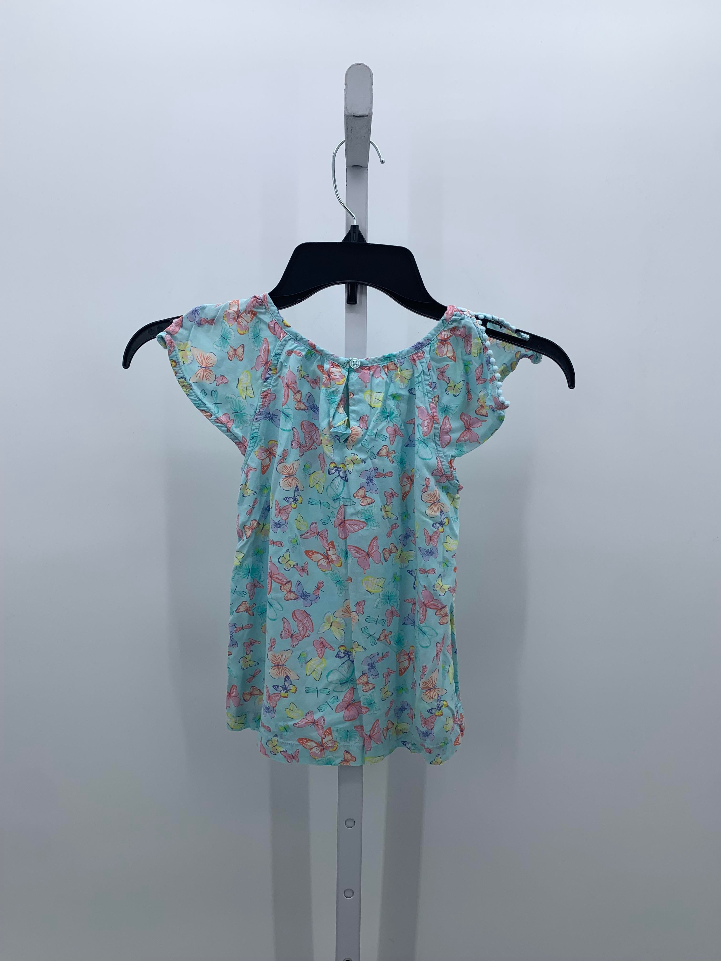 Carters Size 6/6X Girls Short Sleeve Shirt