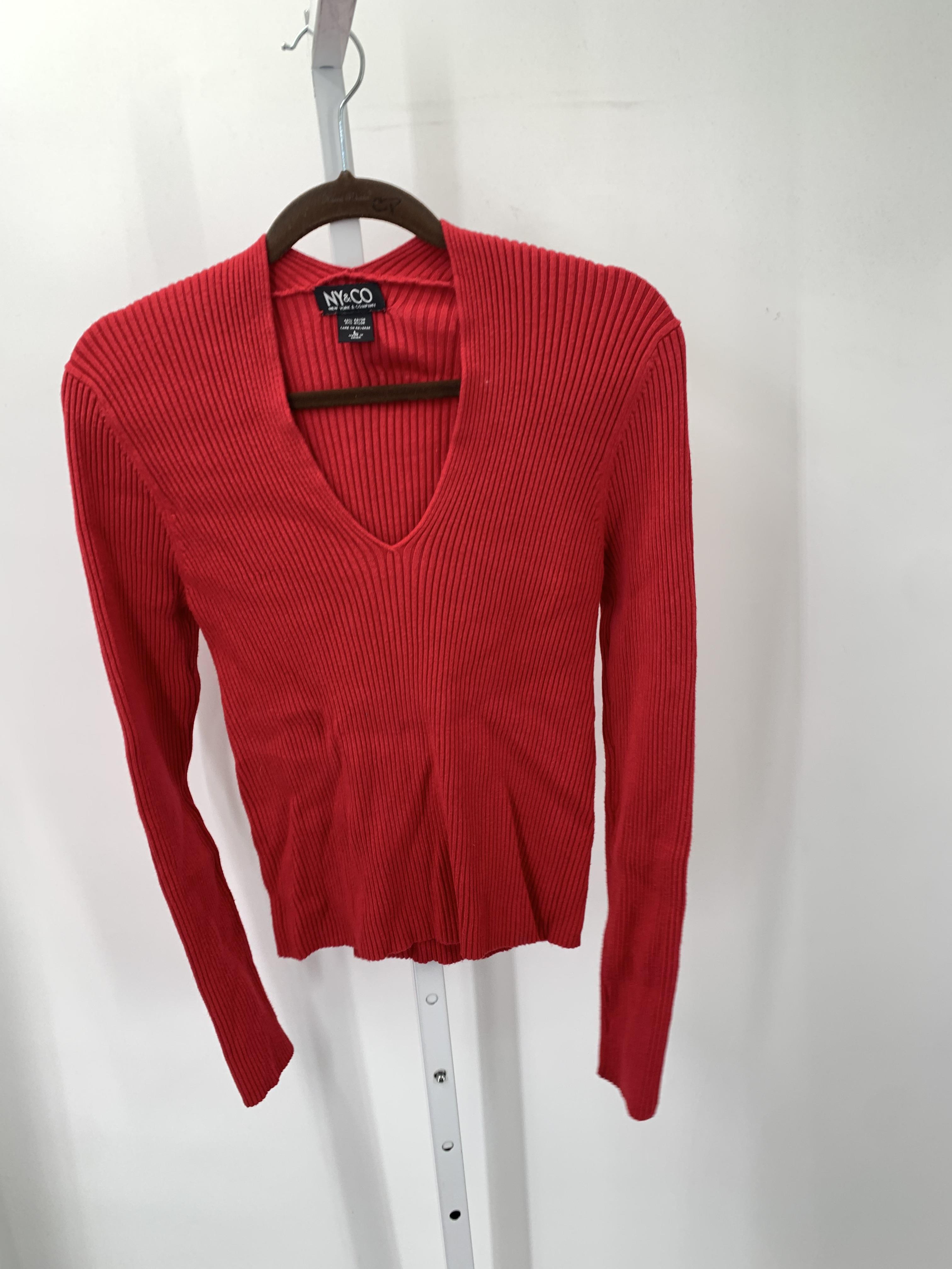 NY & Company Size Large Misses Long Slv Sweater
