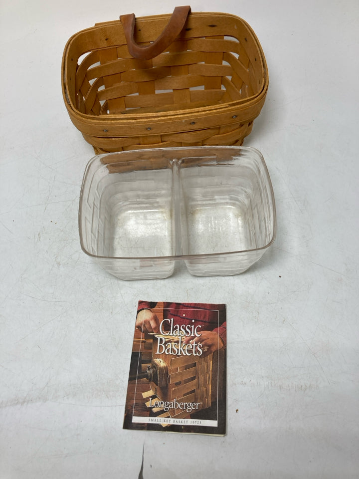 VTG SMALL KEY BASKET W/ DIVIDED PROTECTOR 2001.
