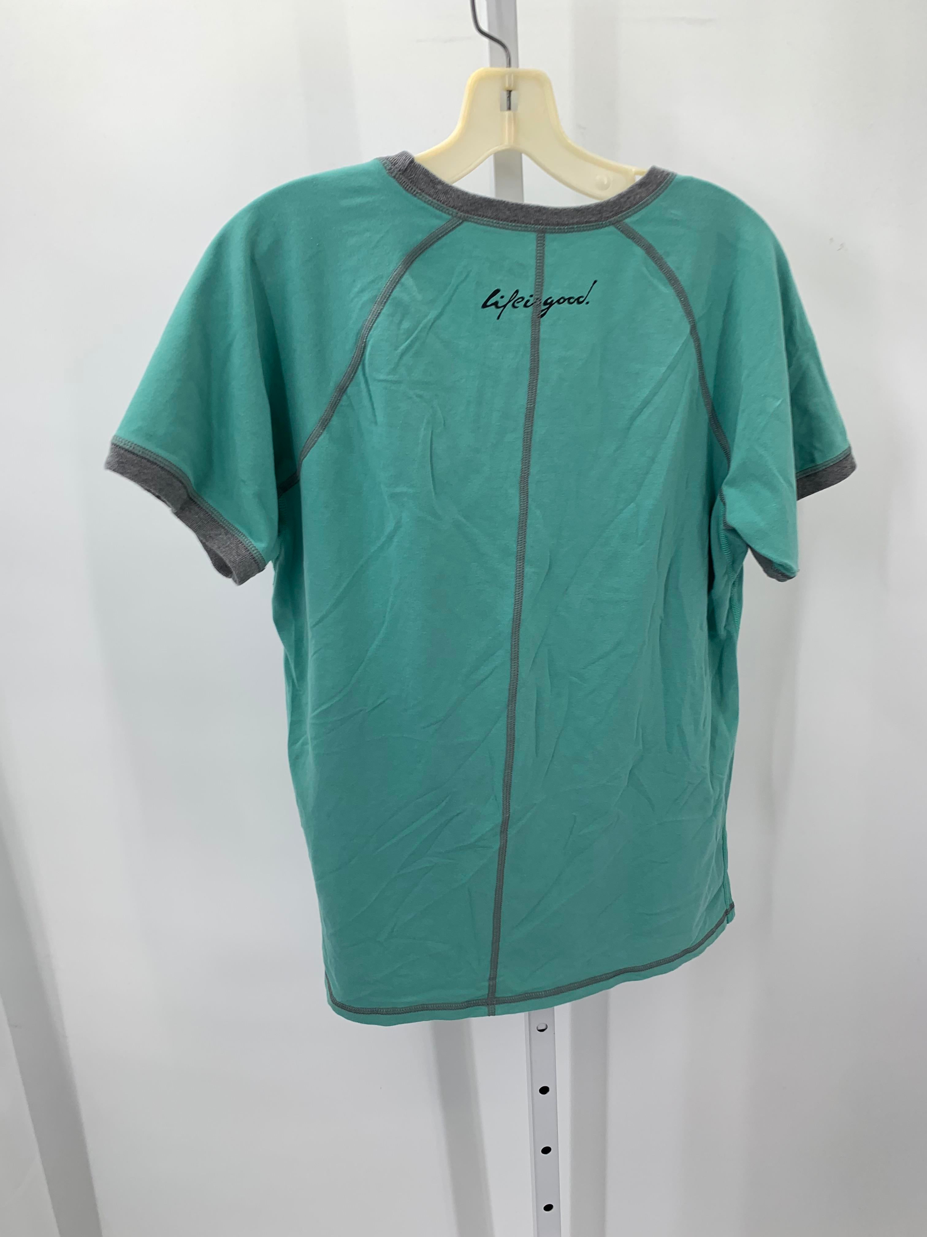 Life is Good Size Large Misses Short Sleeve Shirt