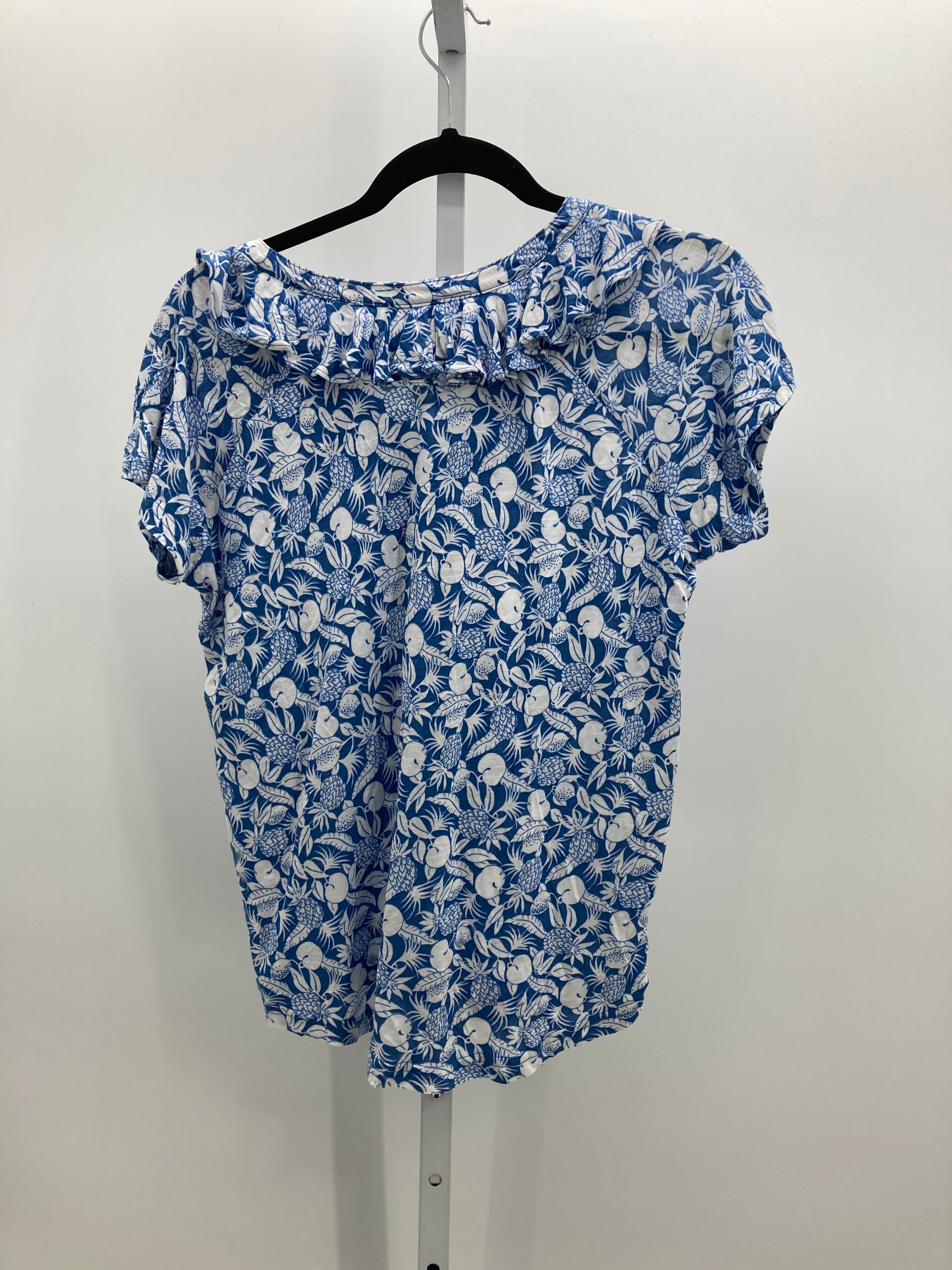 Chaps Size Small Misses Short Sleeve Shirt