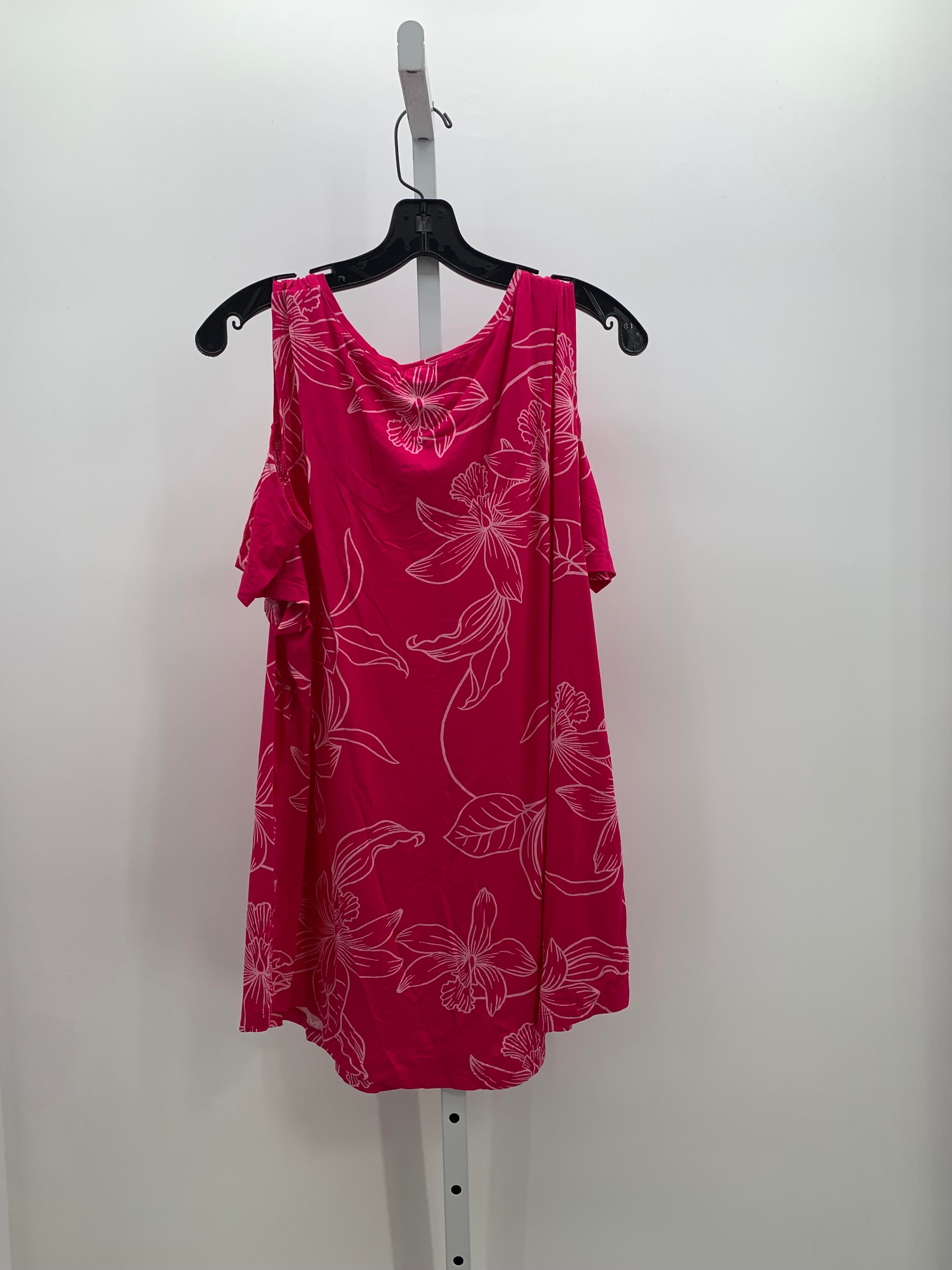 JM Collection Size Extra Large Misses Short Sleeve Shirt