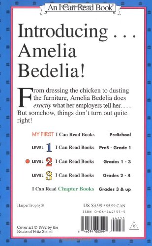 I Can Read Level 2 Amelia Bedelia  (Paperback) - Peggy Parish
