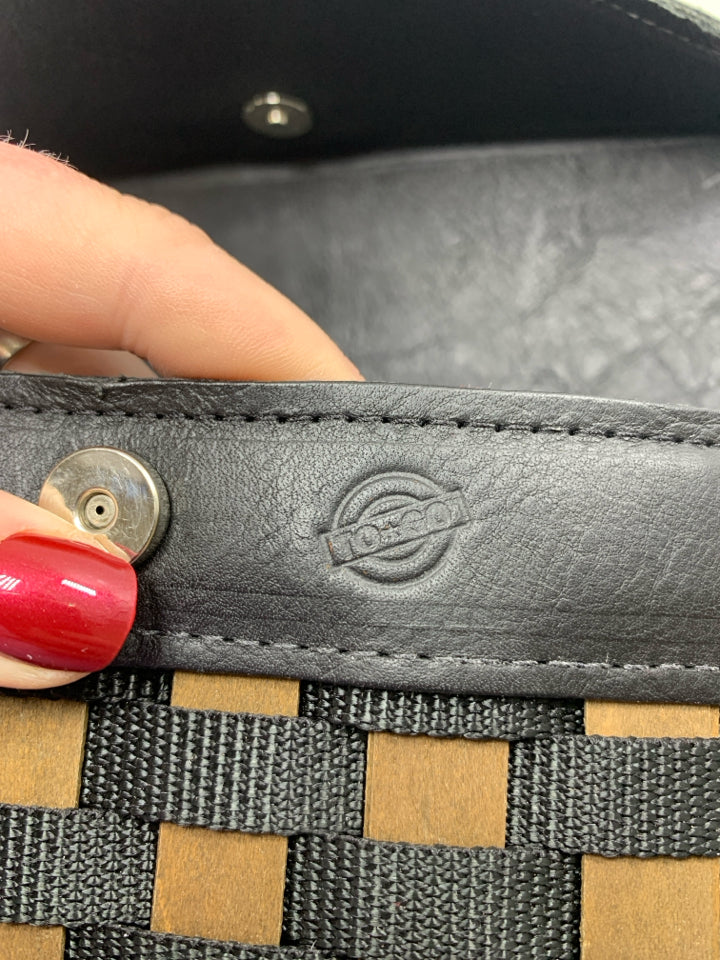 Longaberger To Go 2008 Woven Buckle Bag