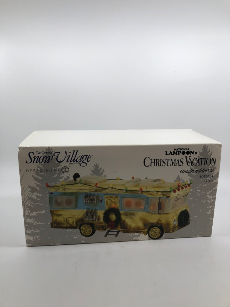 CHRISTMAS VACATION RV - DEPT 56 IN BOX.