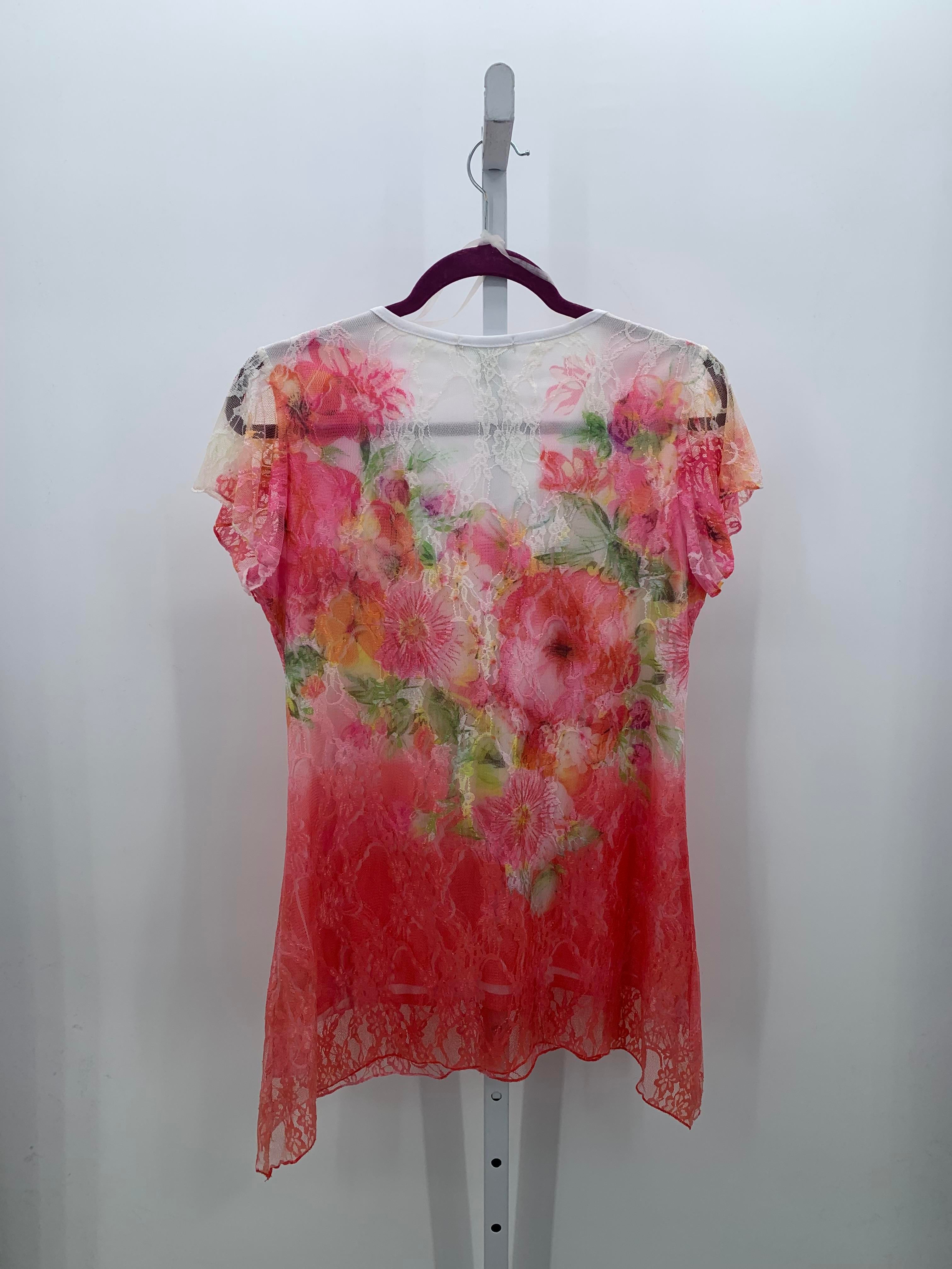 Dress Barn Size Small Misses Short Sleeve Shirt