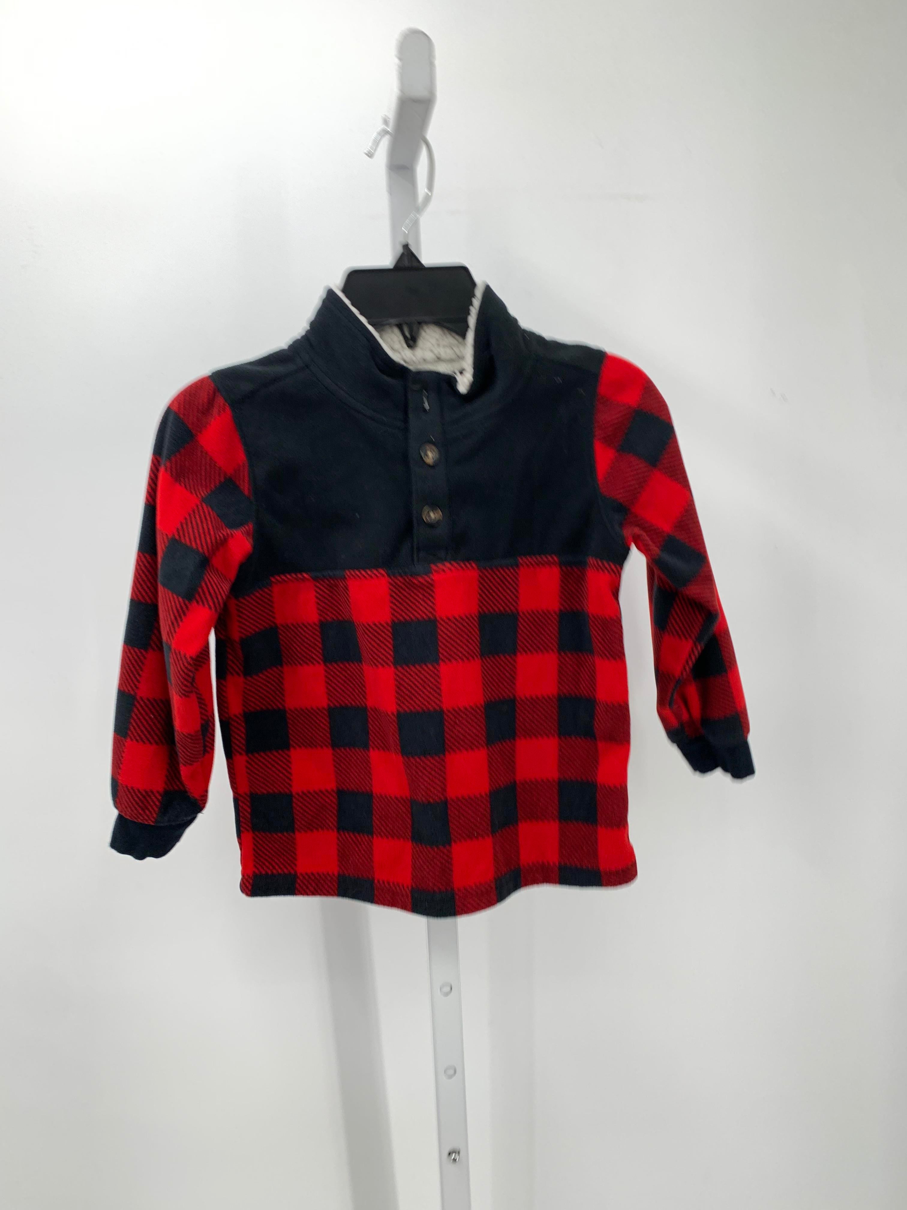RED PLAID FLEECE