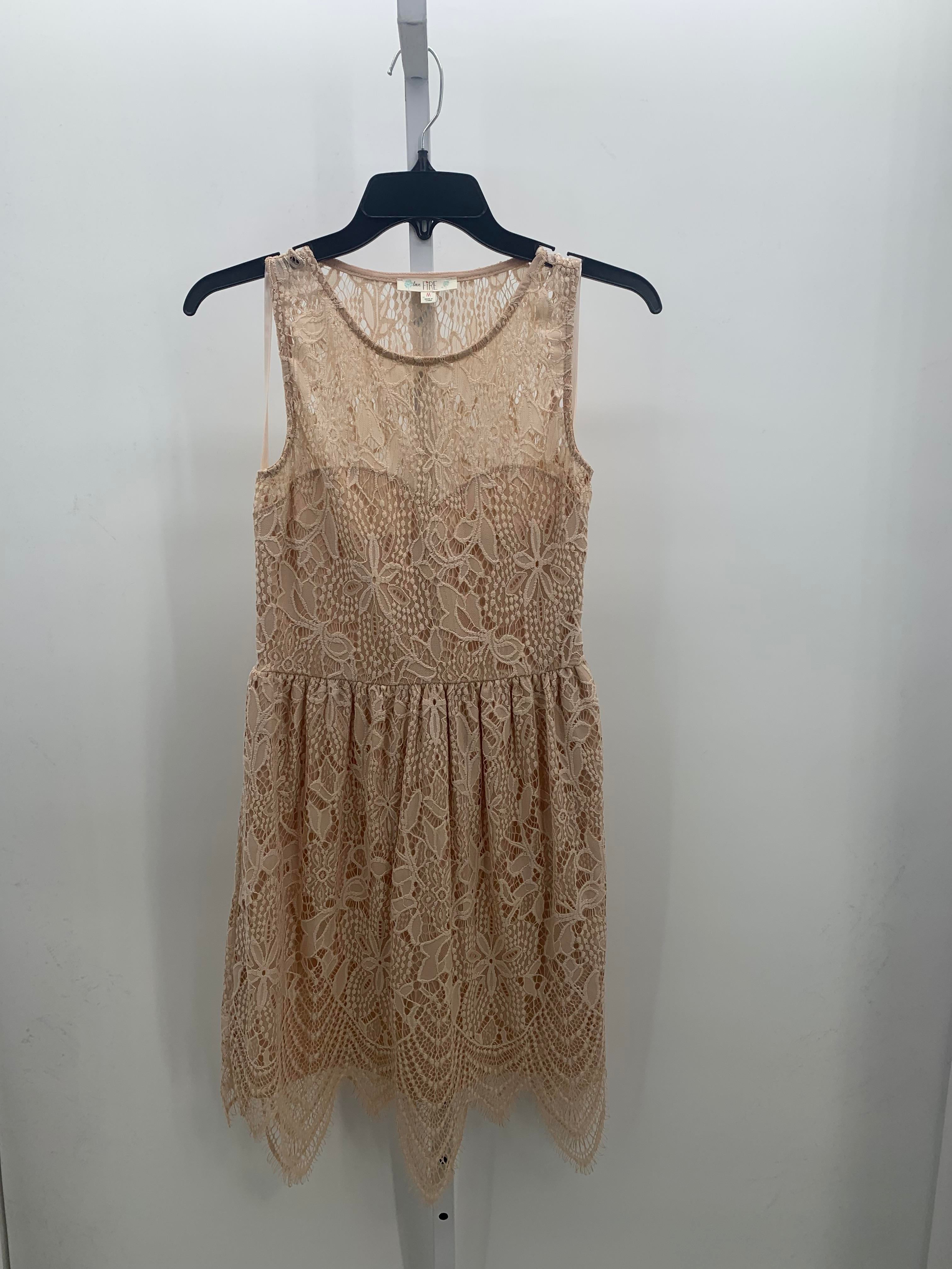 Love Fire Size Medium Juniors Sleeveless Dress