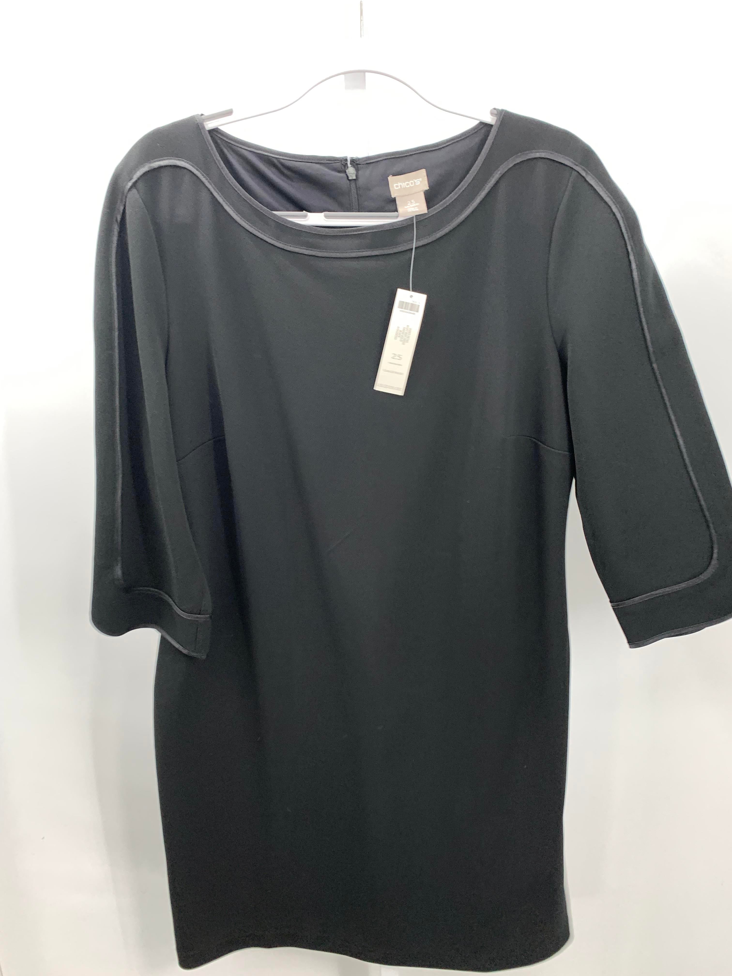 Chico's Size 14 Misses 3/4 Sleeve Dress