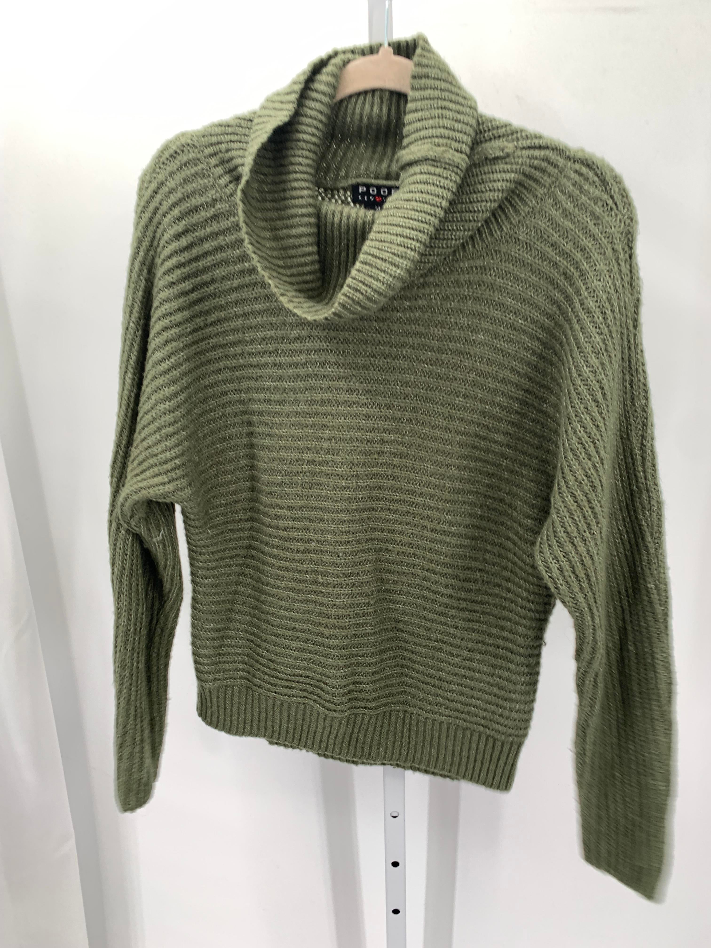 Poof Size Medium Juniors Long Sleeve Sweater