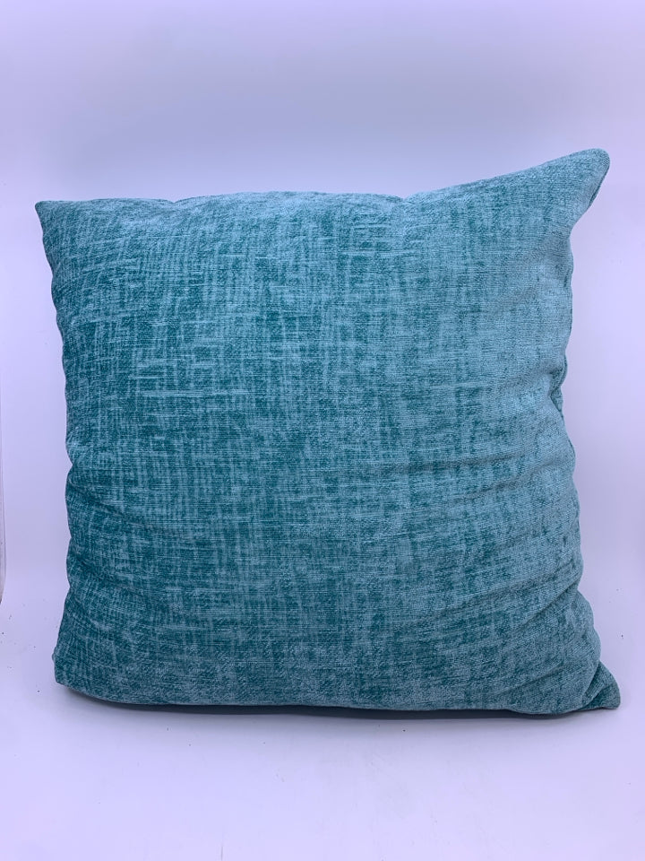 TEAL PILLOW.