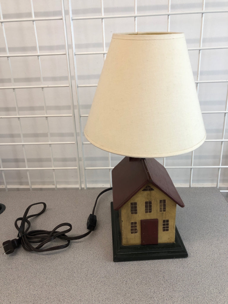 SCHOOLHOUSE LAMP.