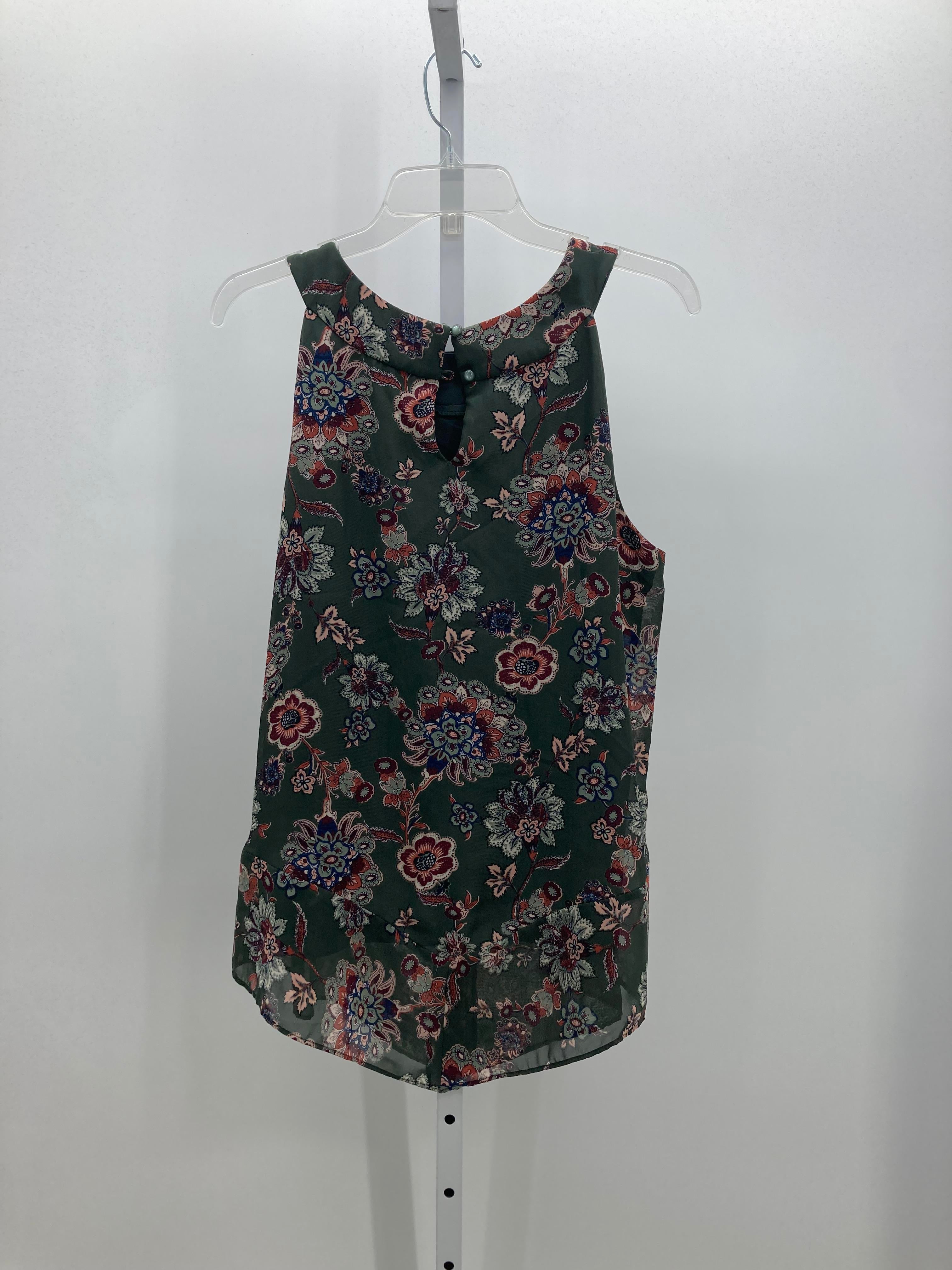 Ab Studio Size Extra Large Misses Sleeveless Shirt