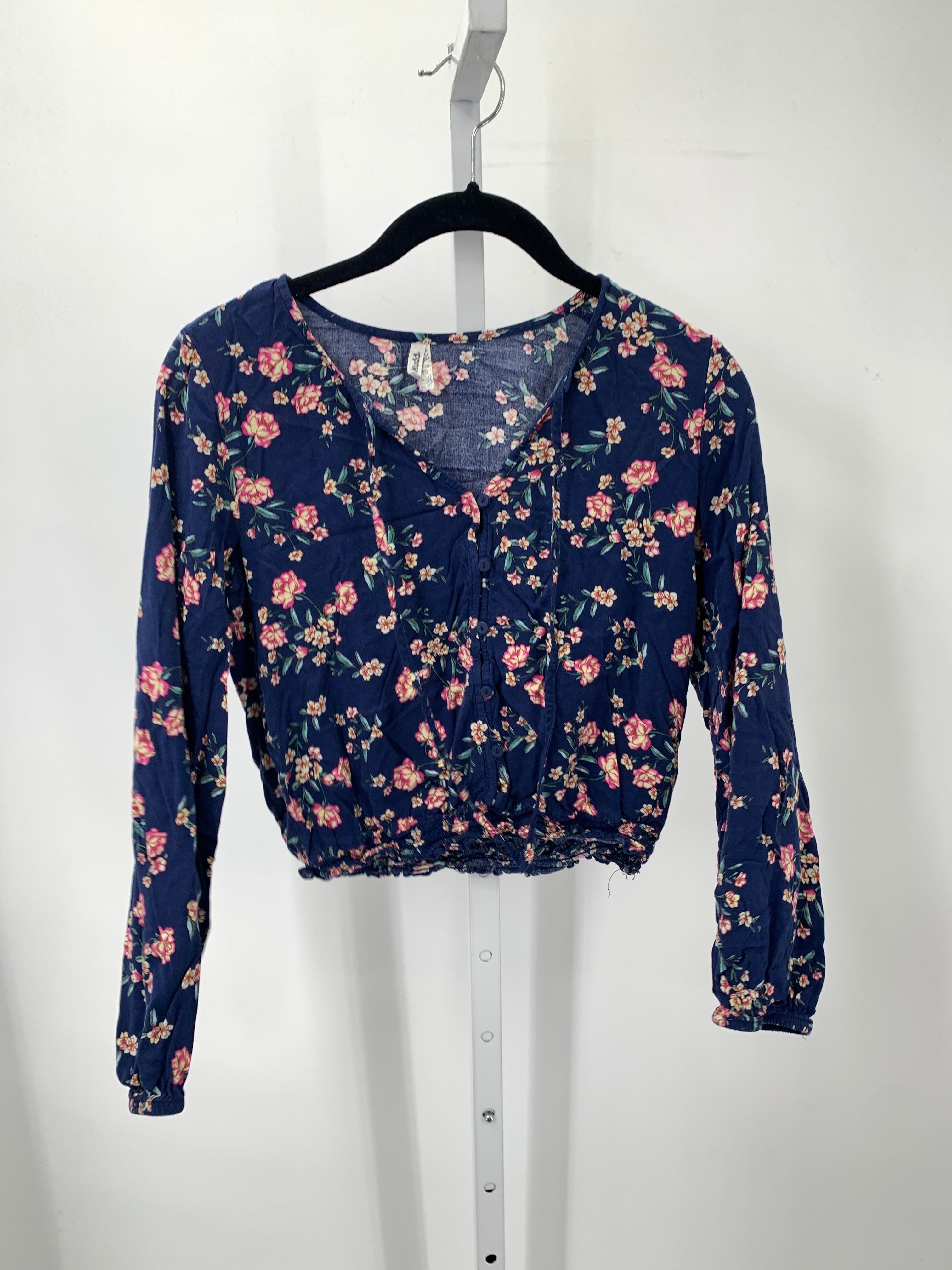 Mudd Size Small Juniors Long Sleeve Shirt