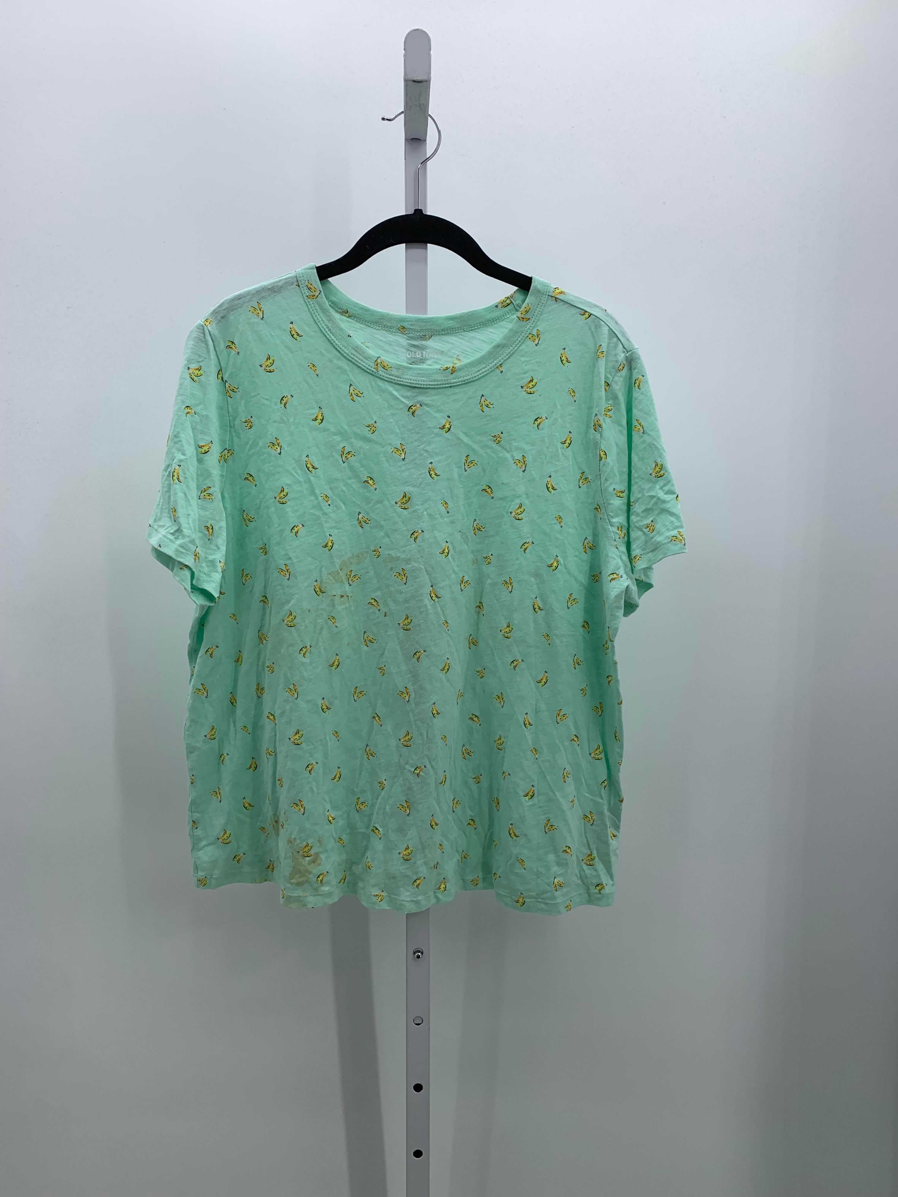 Old Navy Size Large Misses Short Sleeve Shirt