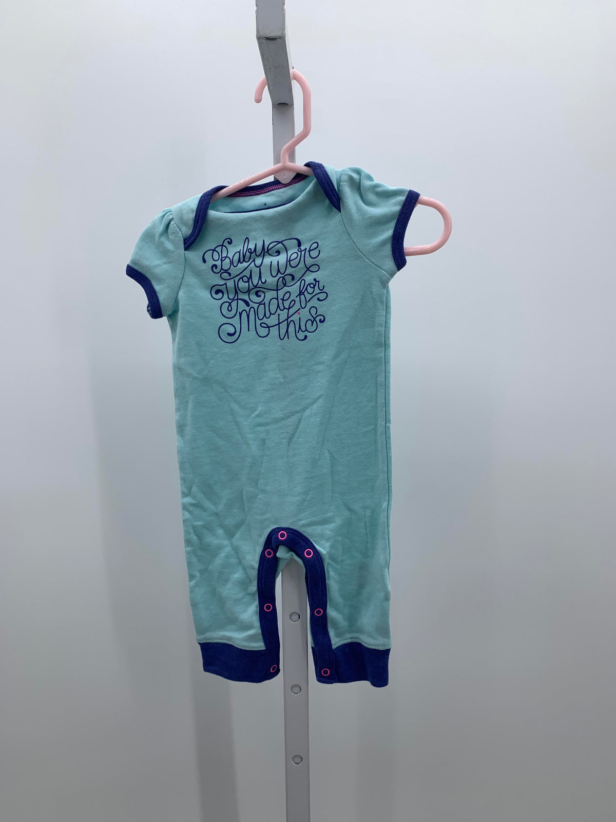 Cloud Island Size 0-3 months Girls Short Slv. Romper