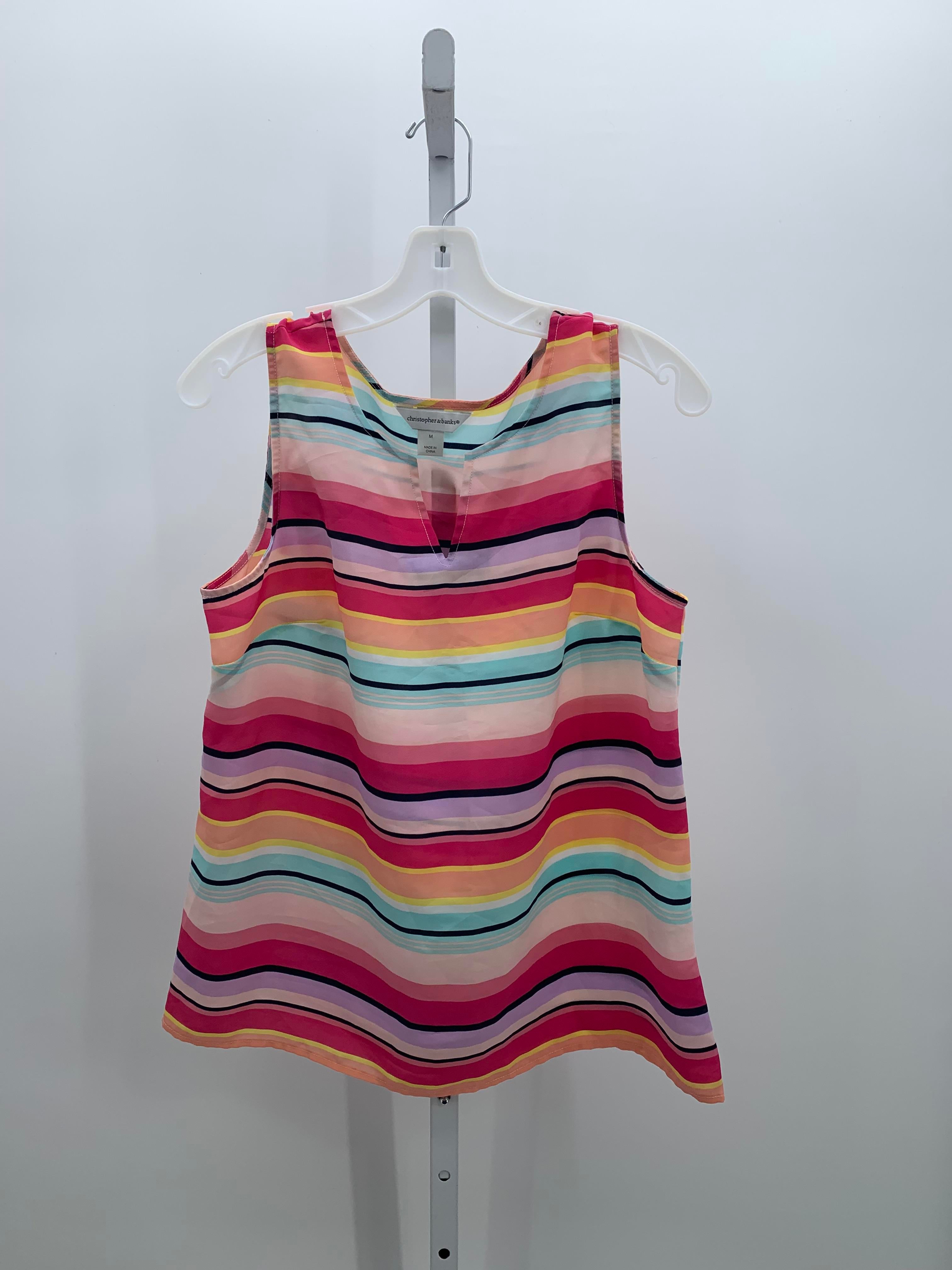 Christopher & Banks Size Medium Misses Sleeveless Shirt